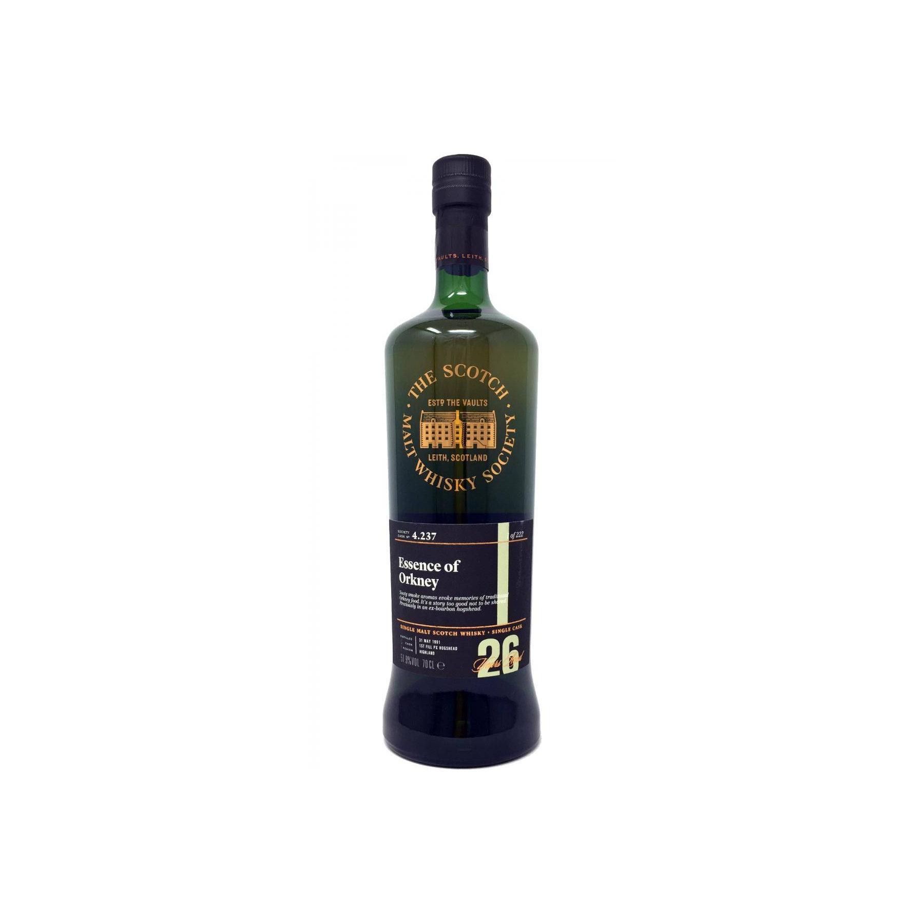 The Scotch Malt Whisky Society 1991 26 Years Single Malt Whisky