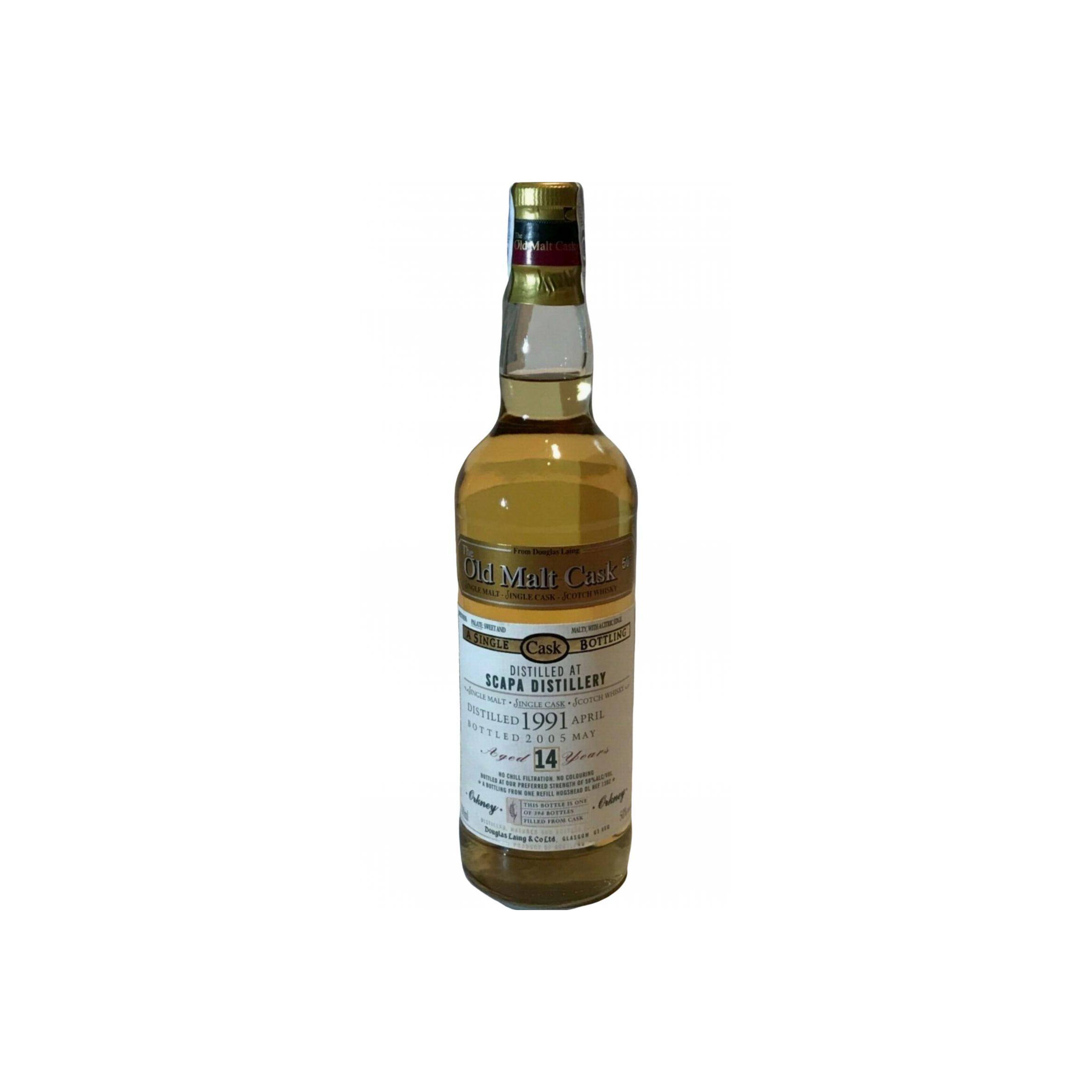 Scapa Old Malt Cask 1991 14 Years Single Malt Whisky