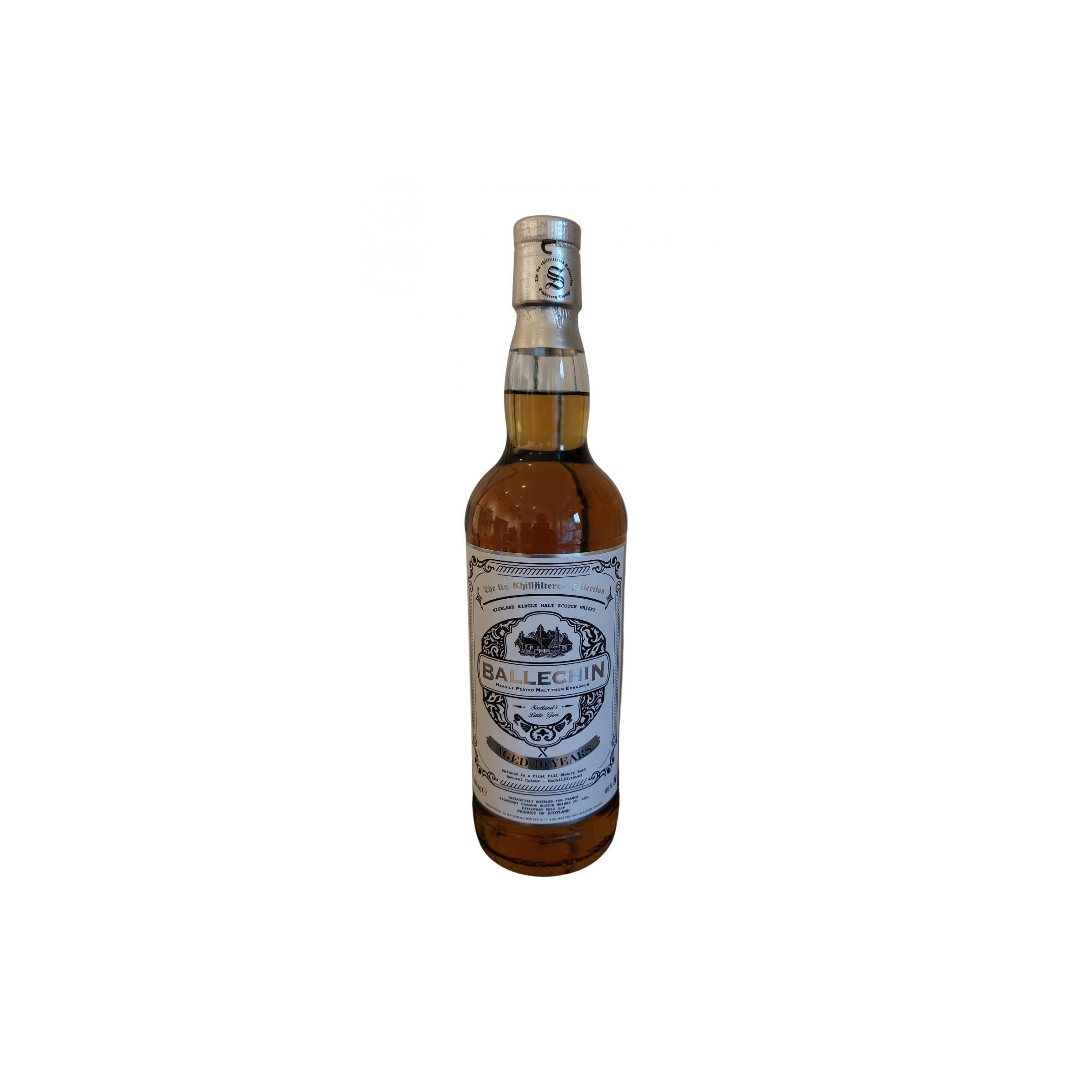 Edradour The Un-Chillfiltered Collection 10 Years Single Malt Whisky