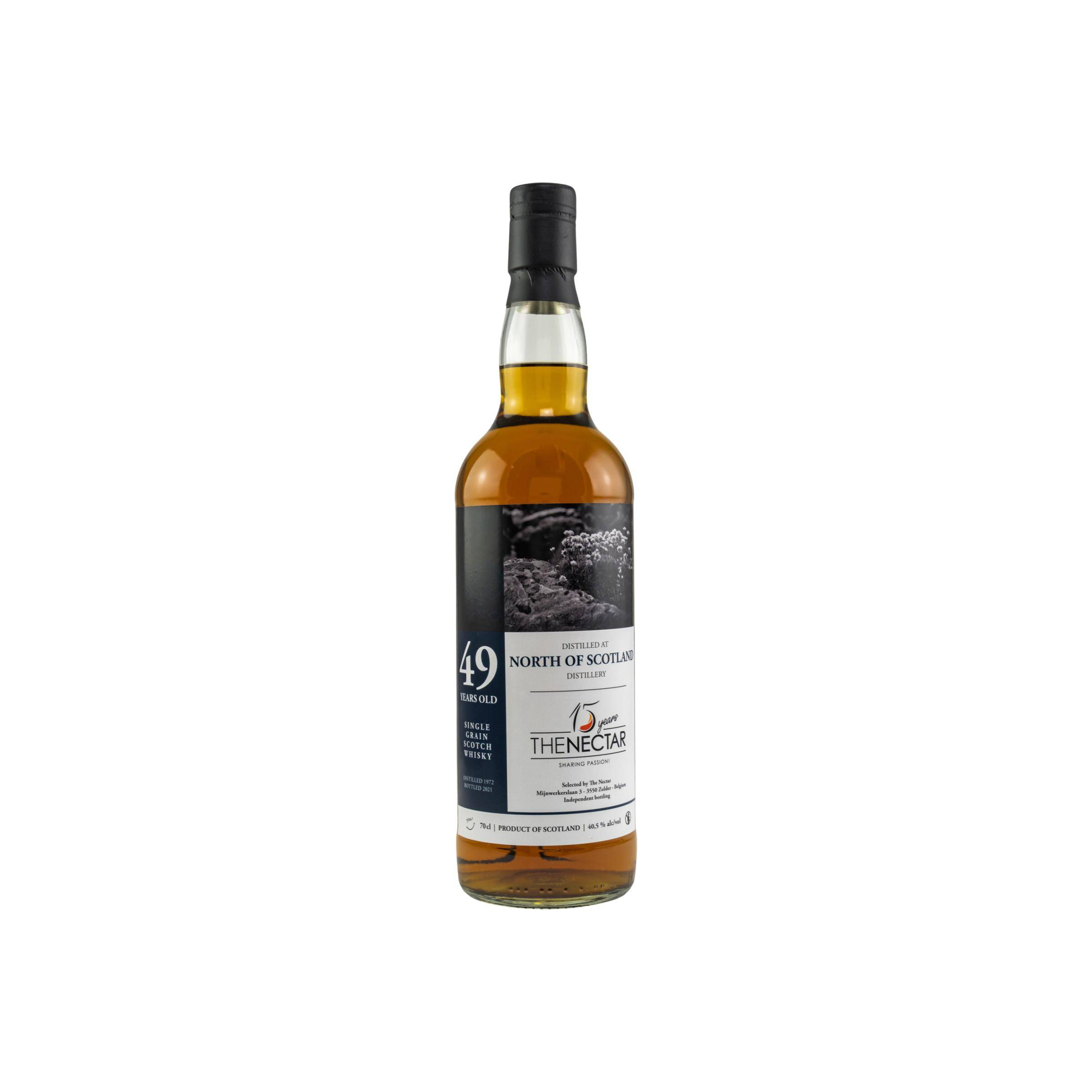 North of Scotland 1972 49 Years Single Grain Whisky