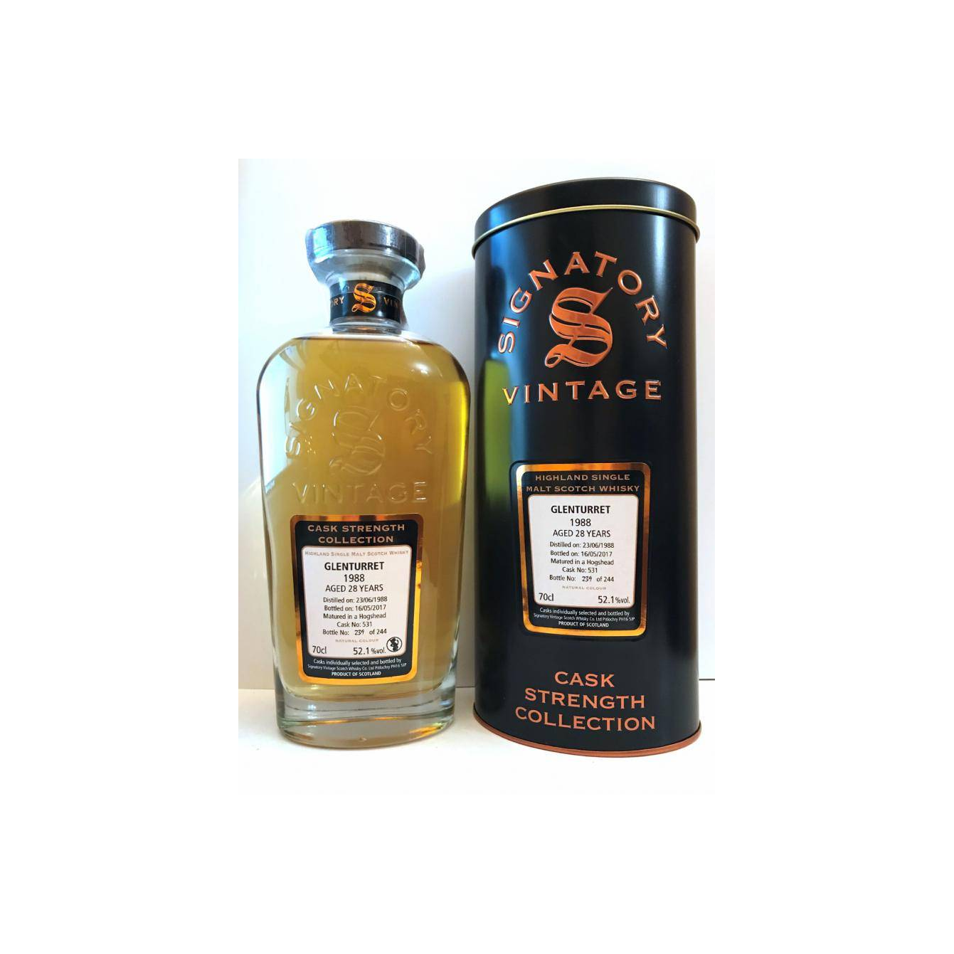 The Glenturret Cask Strength Collection 1988 28 Years Single Malt Whisky 2