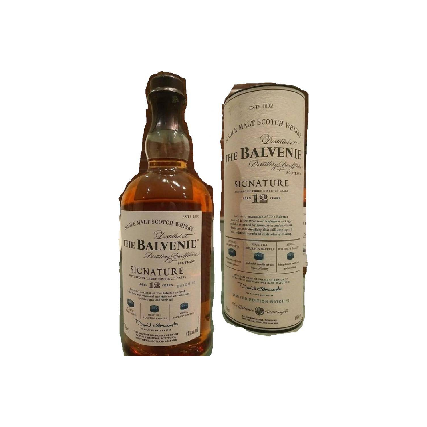 The Balvenie 12 Years Single Malt Whisky