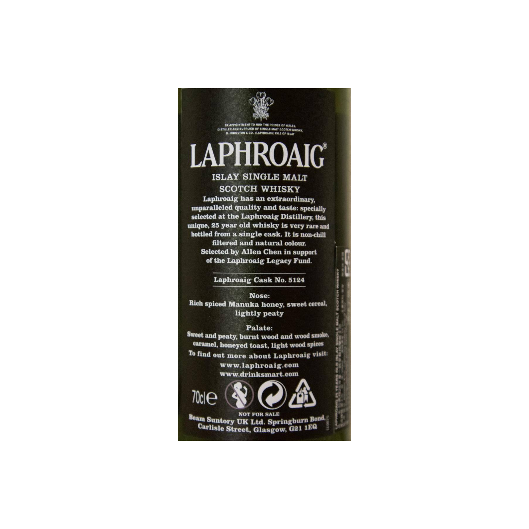 Laphroaig 25 Years Single Malt Whisky 3