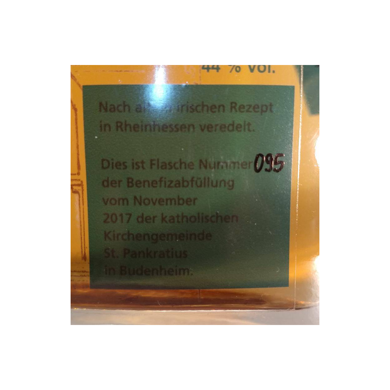 Budenheimer Wendelinus Whiskey NAS 2
