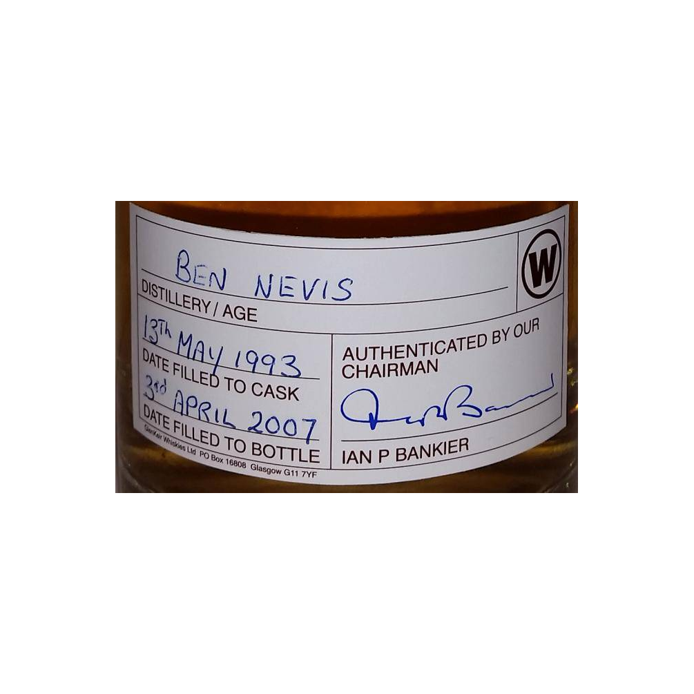 Ben Nevis 1993 13 Years Single Malt Whisky