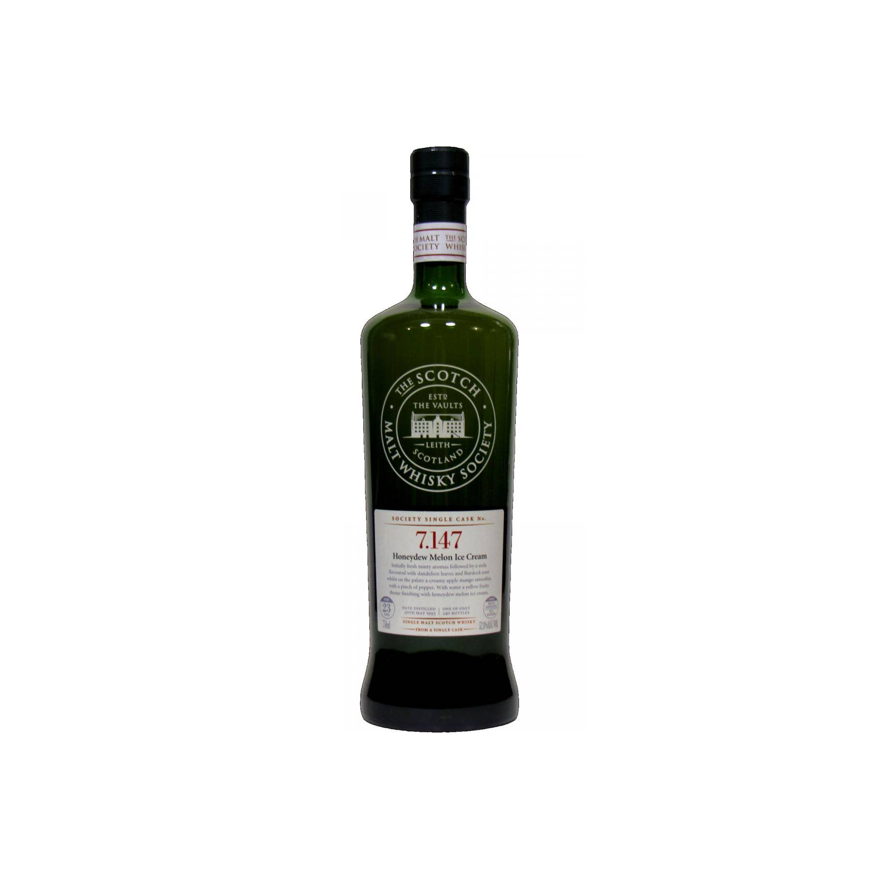 The Scotch Malt Whisky Society 1993 23 Years Single Malt Whisky