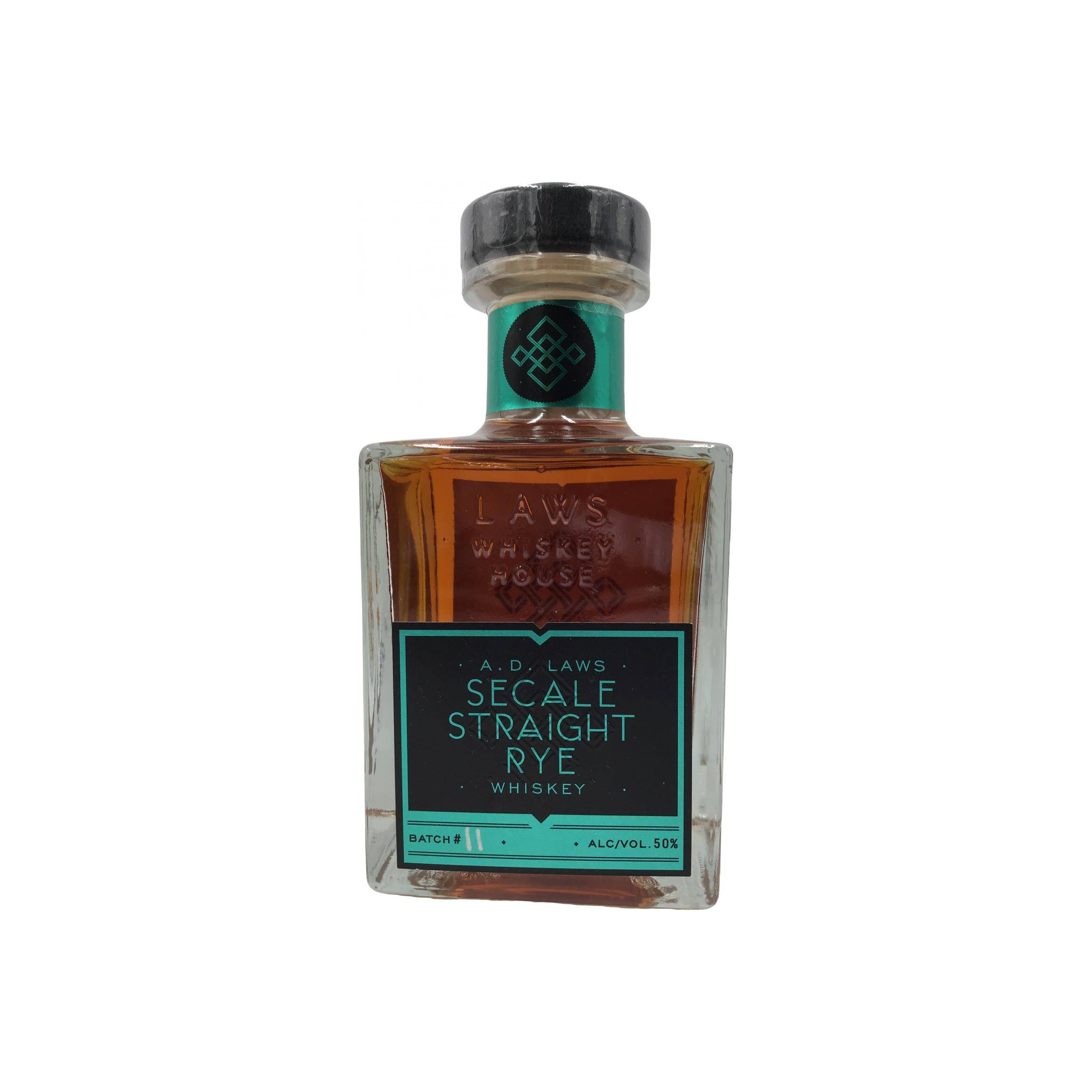 A. D. Laws Secale Straight Rye Whiskey 2