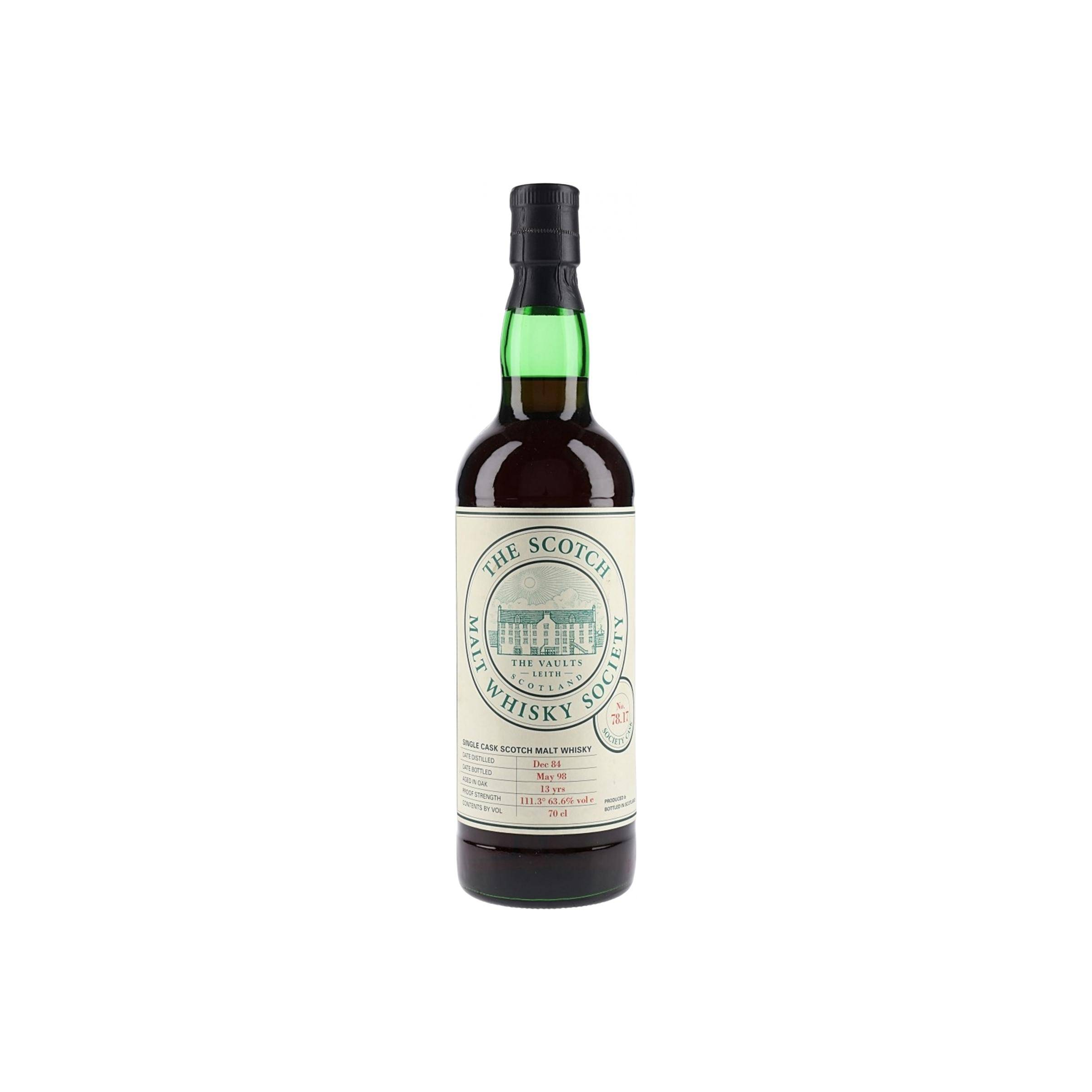 The Scotch Malt Whisky Society 1984 13 Years Single Malt Whisky