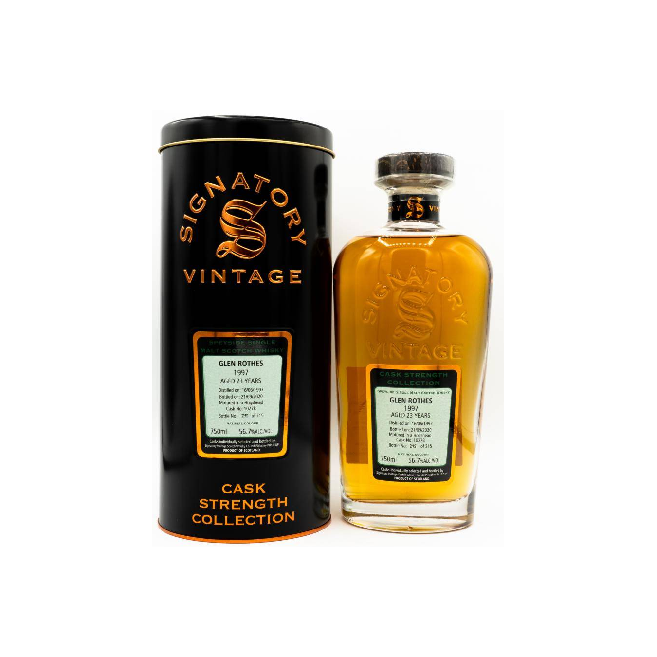 The Glenrothes Cask Strength Collection 1997 23 Years Single Malt Whisky 2