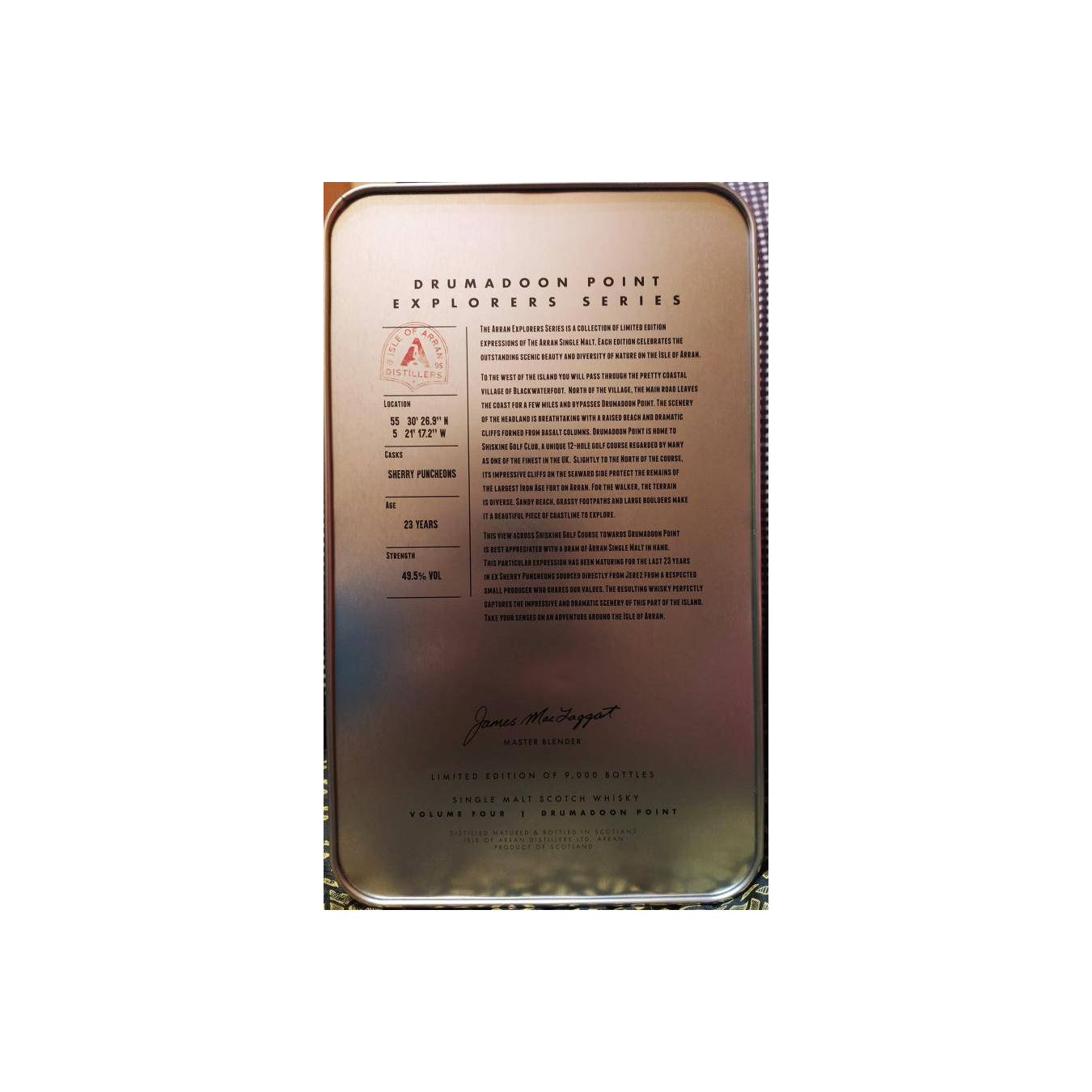 Arran 23 Years Single Malt Whisky 3