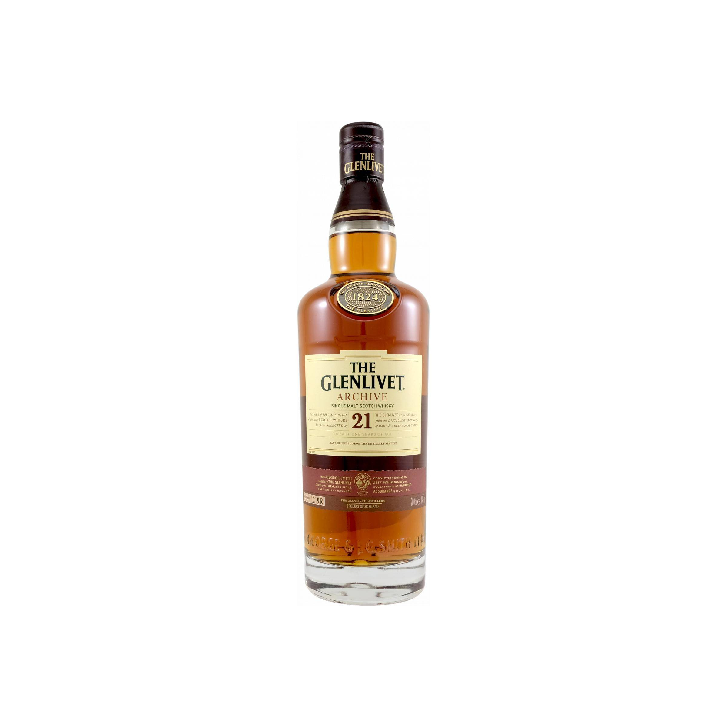 The Glenlivet 21 Years Single Malt Whisky
