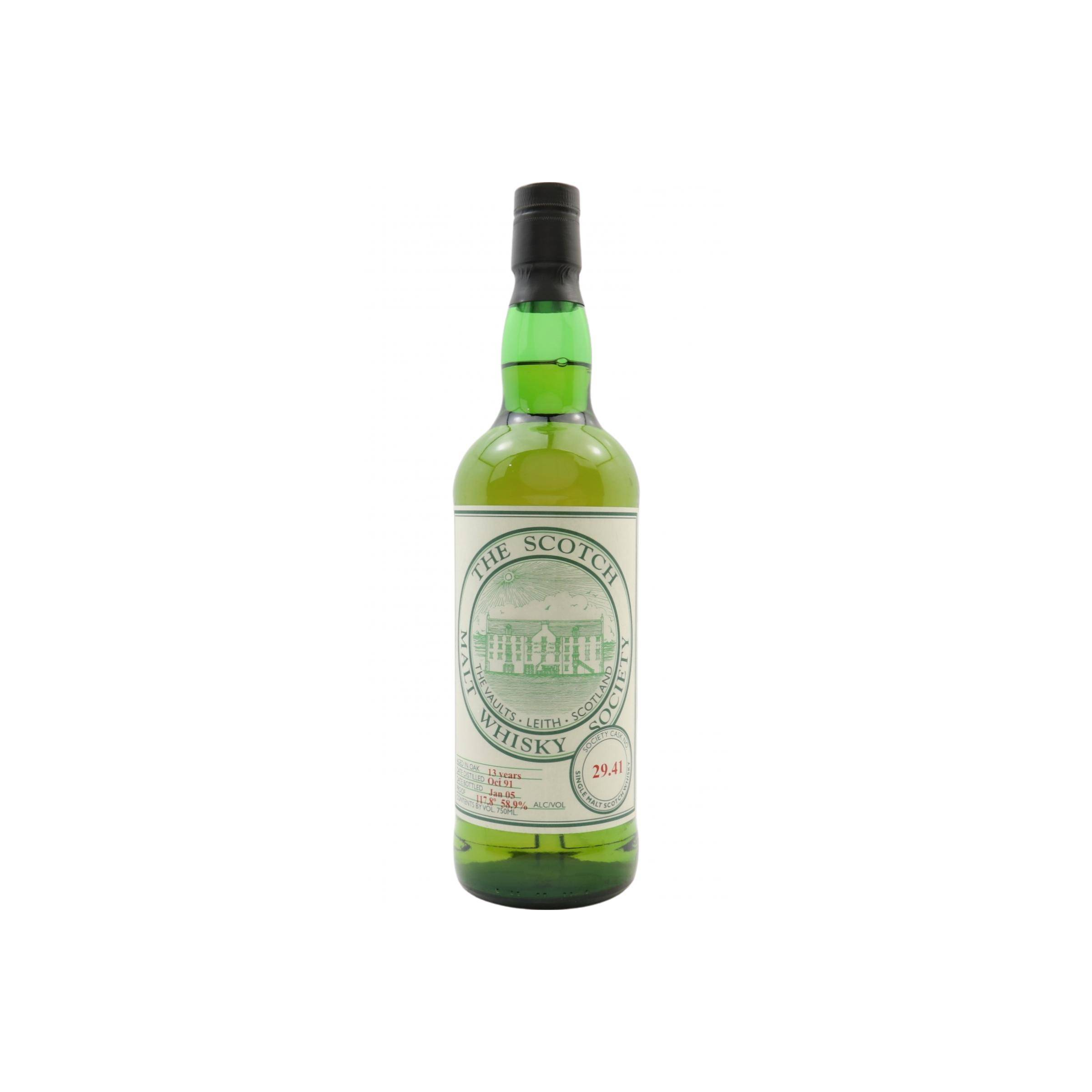 The Scotch Malt Whisky Society 1991 13 Years Single Malt Whisky