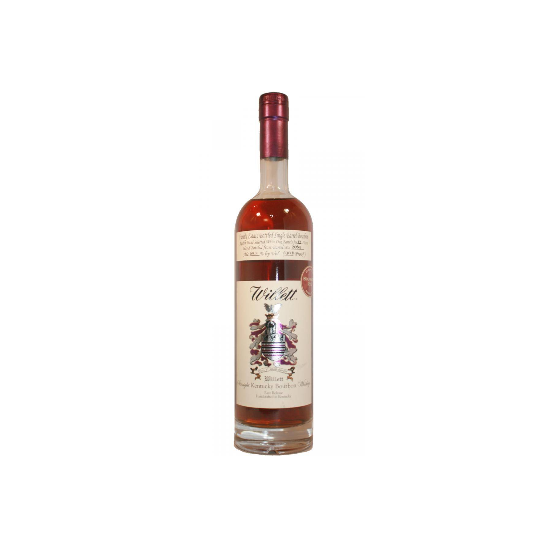 Willett Family Estate Bottled Single Barrel Bourbon 12 Years Bourbon Whisky