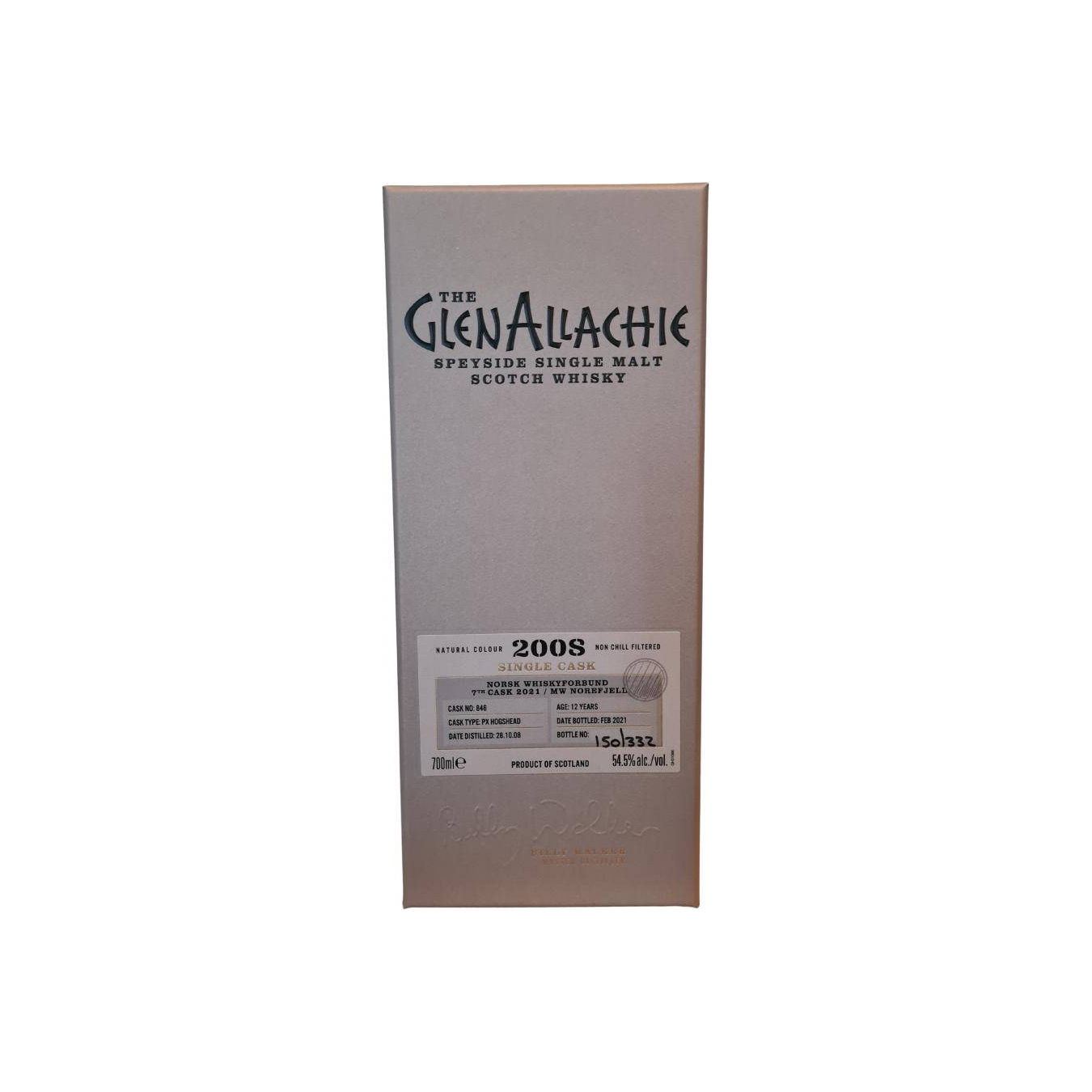 The GlenAllachie Single Cask 2008 12 Years Single Malt Whisky 3