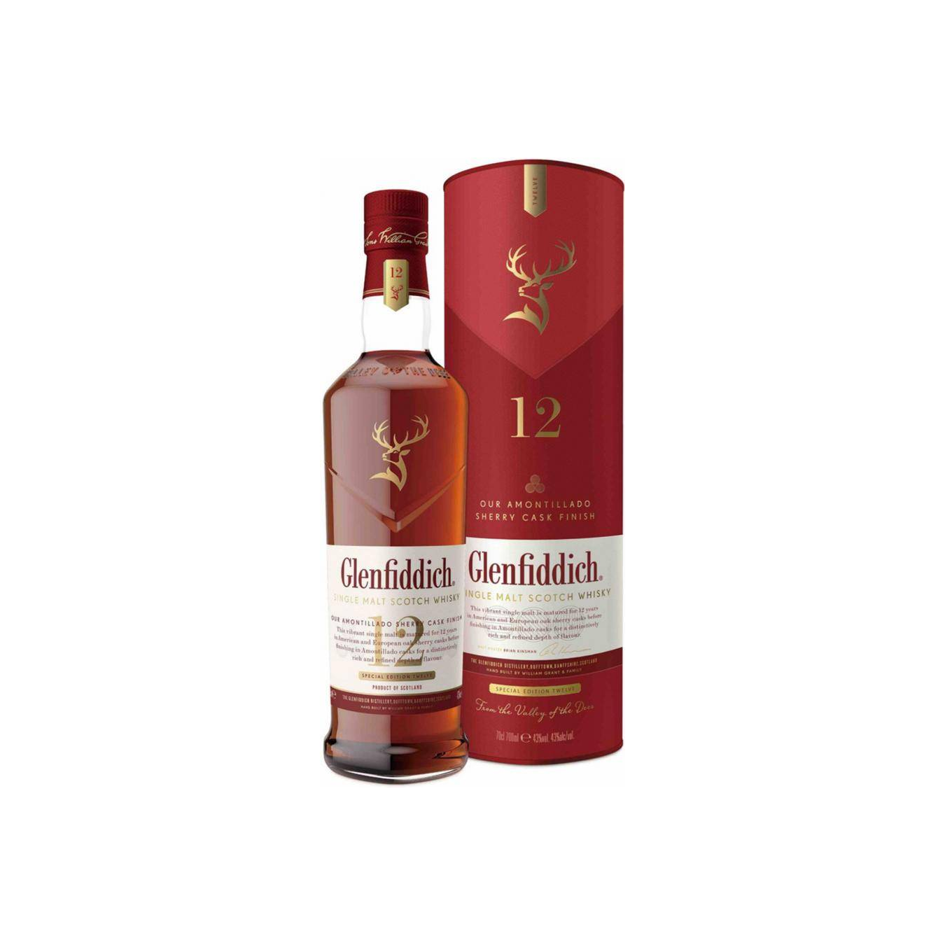 Glenfiddich 12 Years Single Malt Whisky