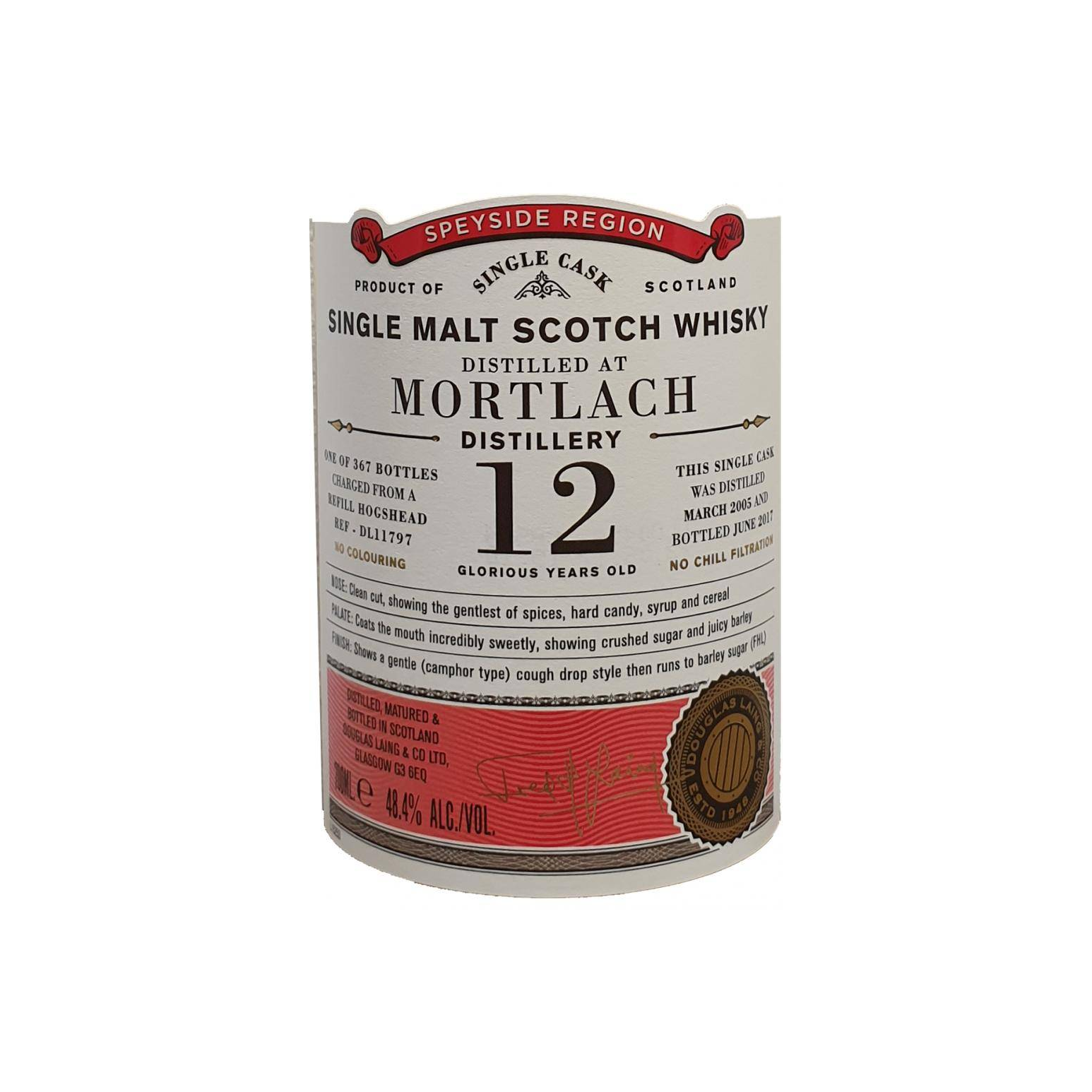 Mortlach Old Particular 2005 12 Years Single Malt Whisky 2