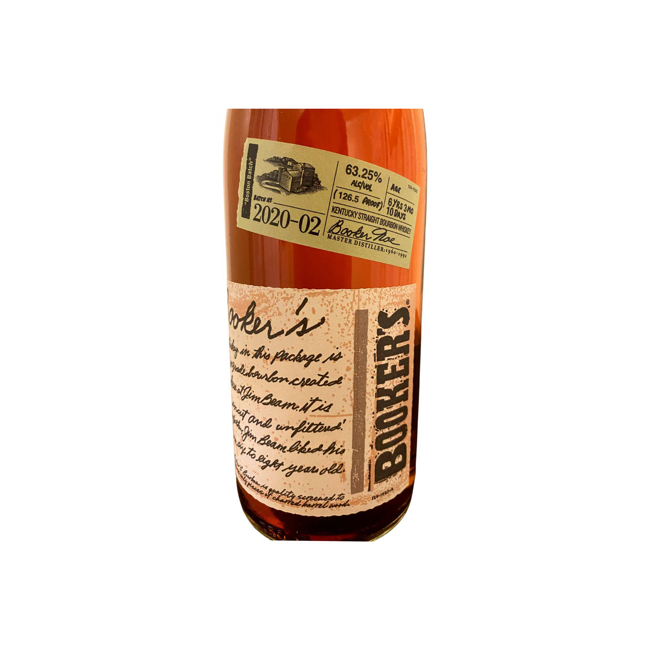 Booker's 6 Years Bourbon Whisky 2