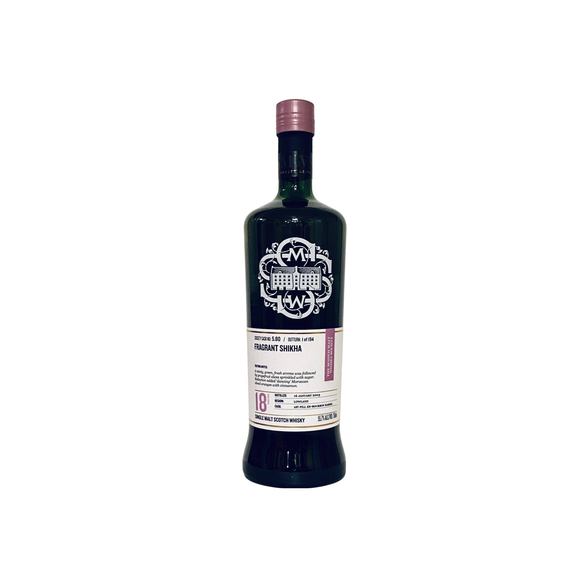 The Scotch Malt Whisky Society 2003 18 Years Single Malt Whisky
