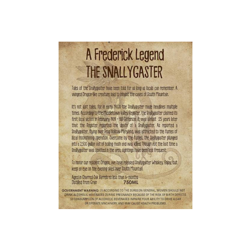 Snallygaster Blended Whiskey 2