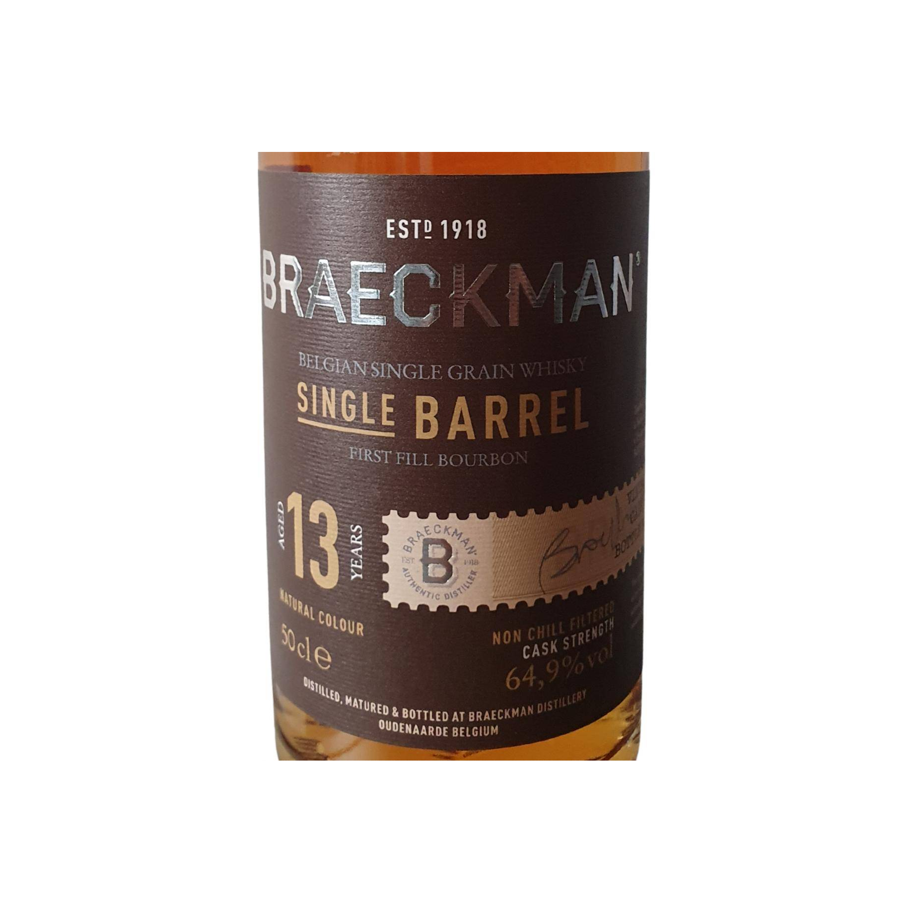 Braeckman Distillers 13-year-old 2