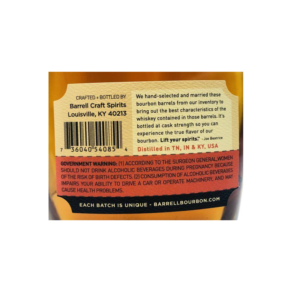 Barrell 9 Years Bourbon Whisky 3