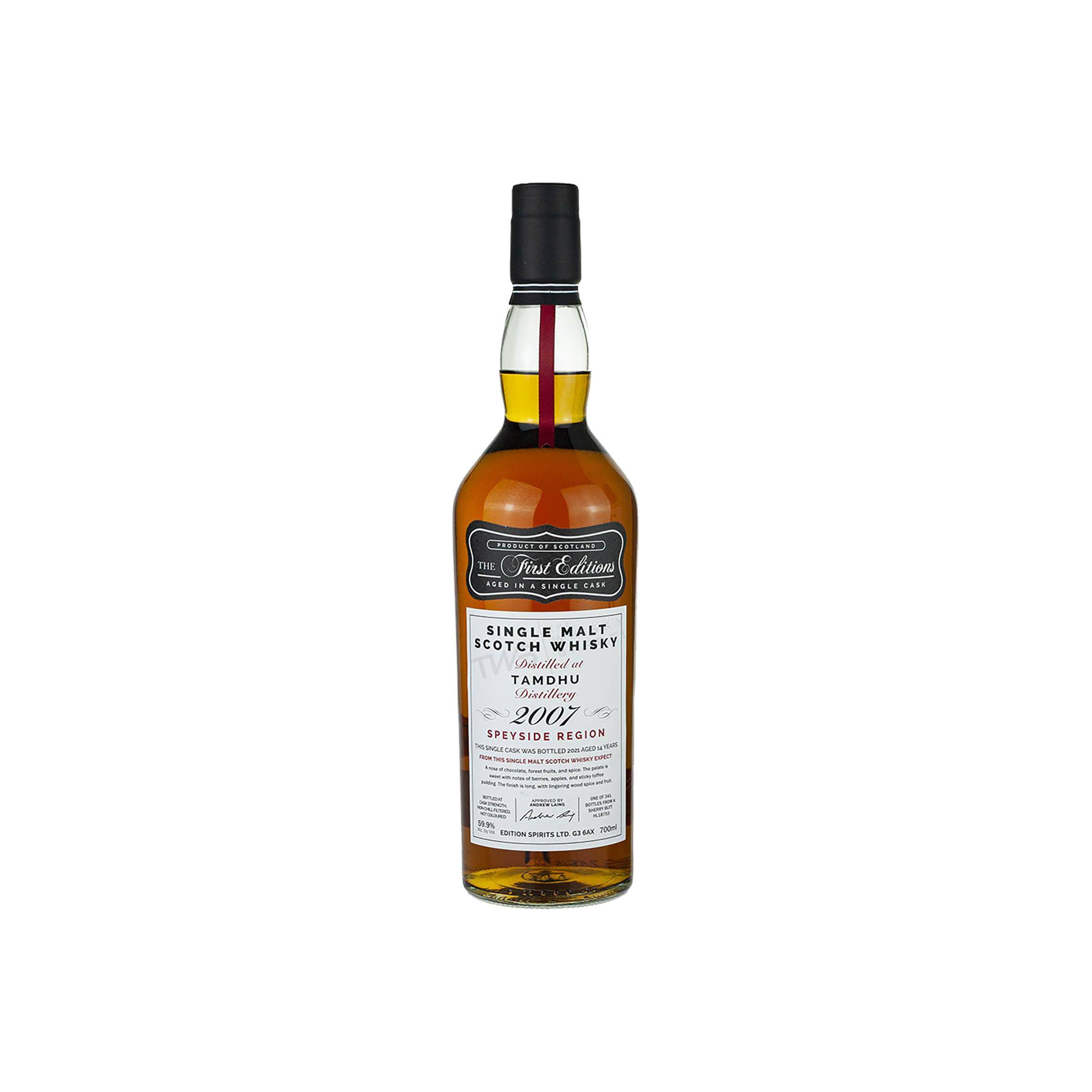 Tamdhu The First Editions 2007 14 Years Single Malt Whisky