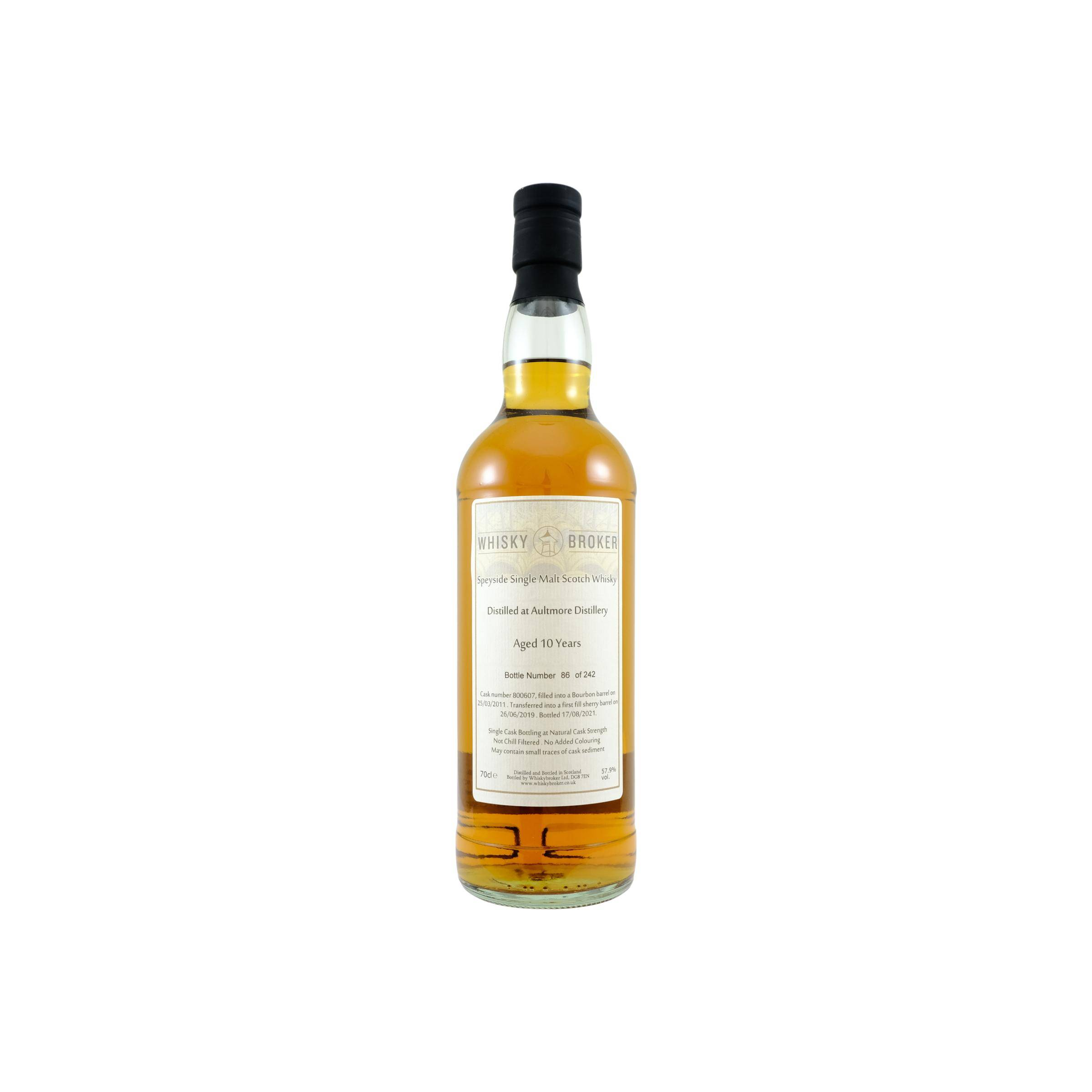 Aultmore 2011 10 Years Single Malt Whisky