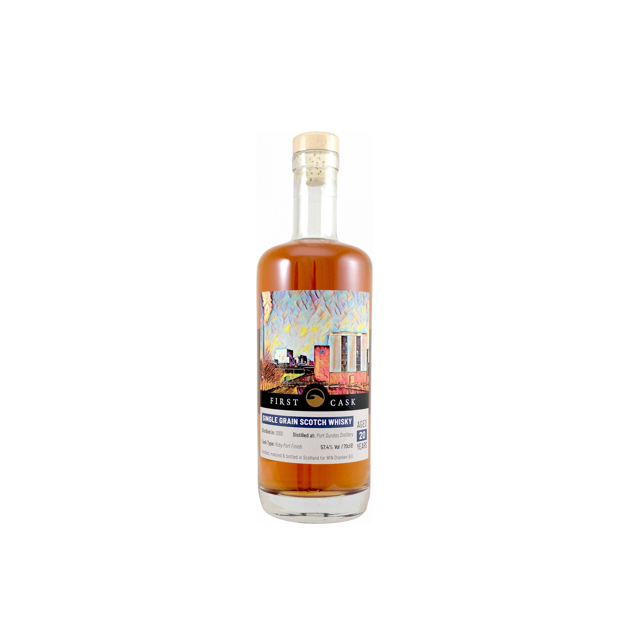 Port Dundas 2000 20 Years Single Grain Whisky