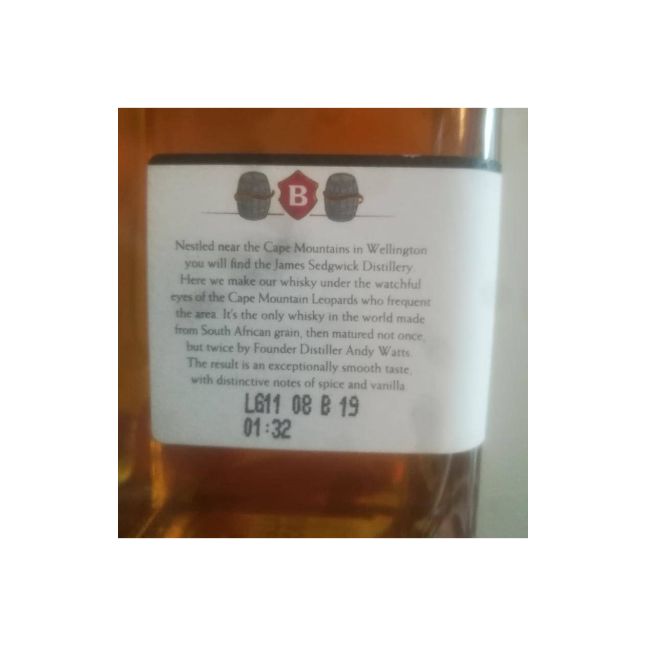 Bain's Cape Mountain Whisky 3