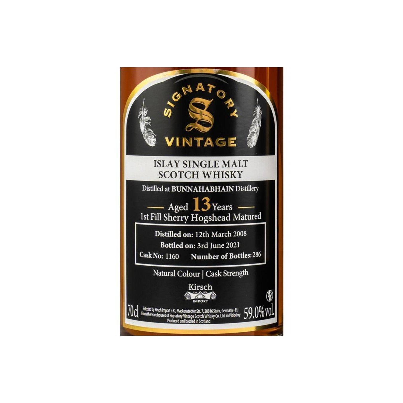 Bunnahabhain 2008 13 Years Single Malt Whisky 2