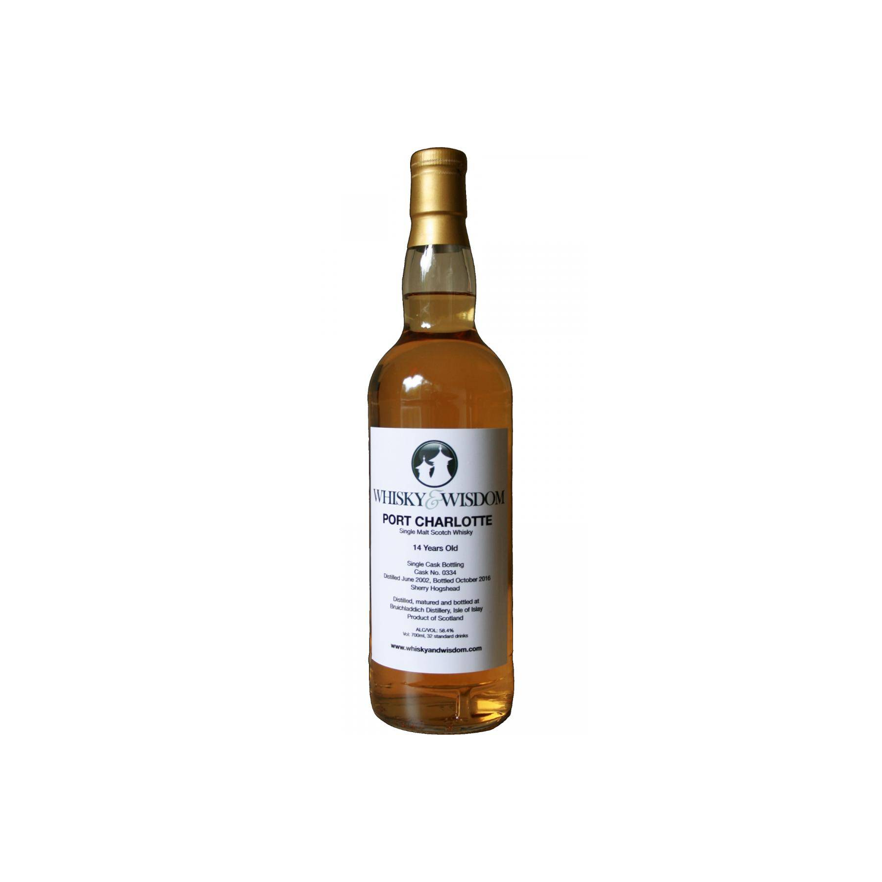 Port Charlotte 2002 14 Years Single Malt Whisky