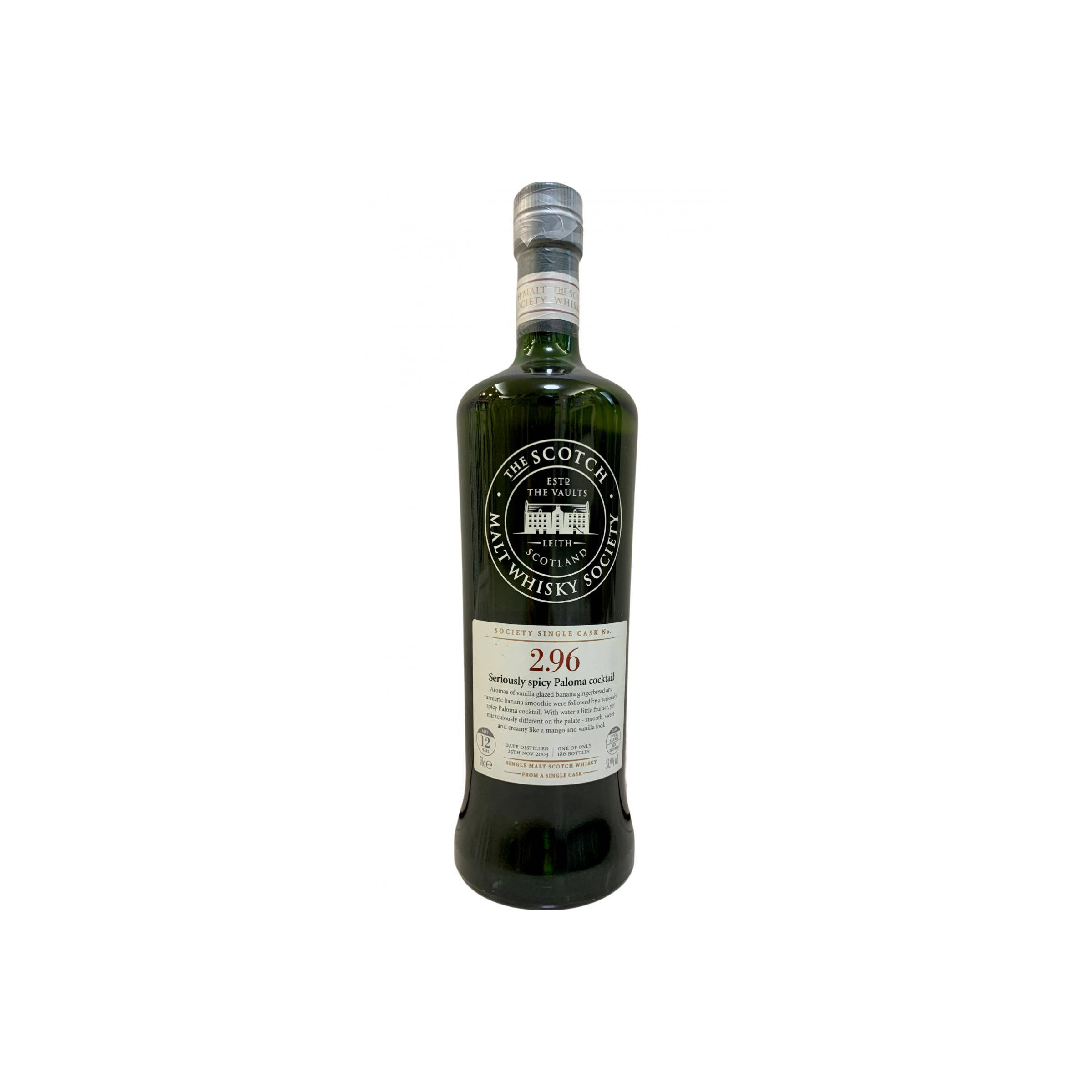 The Scotch Malt Whisky Society 2003 12 Years Single Malt Whisky