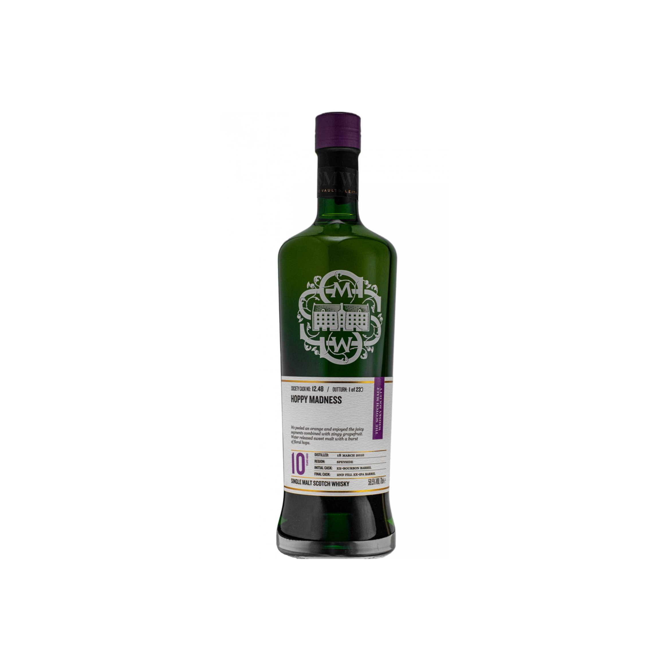 The Scotch Malt Whisky Society 2010 10 Years Single Malt Whisky
