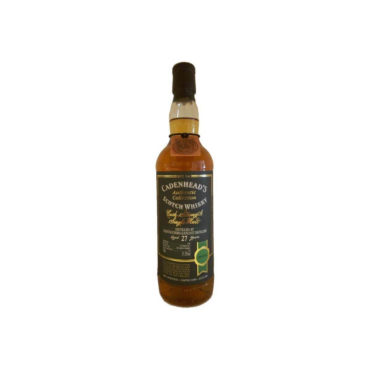 Glentauchers Authentic Collection 1989 27 Years Single Malt Whisky