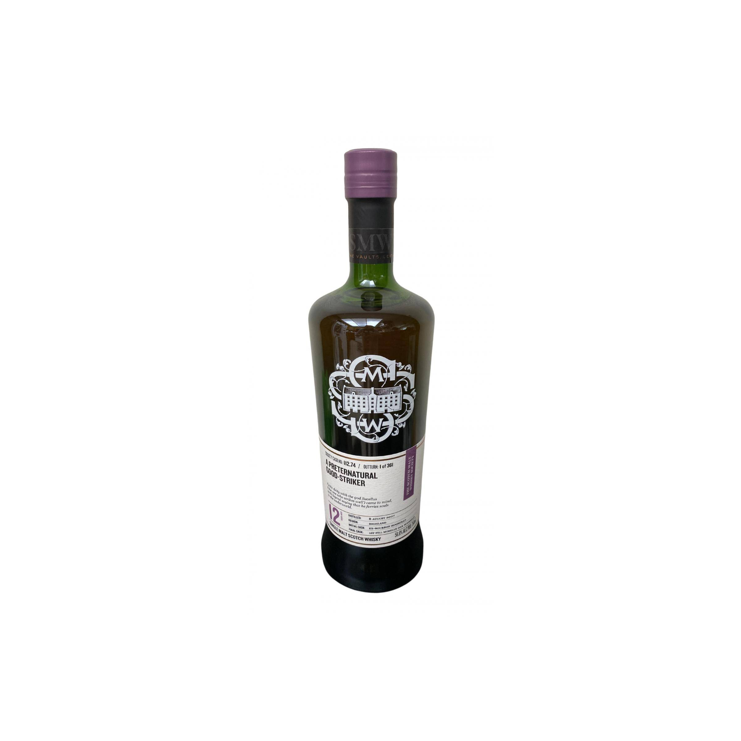 The Scotch Malt Whisky Society 2007 12 Years Single Malt Whisky