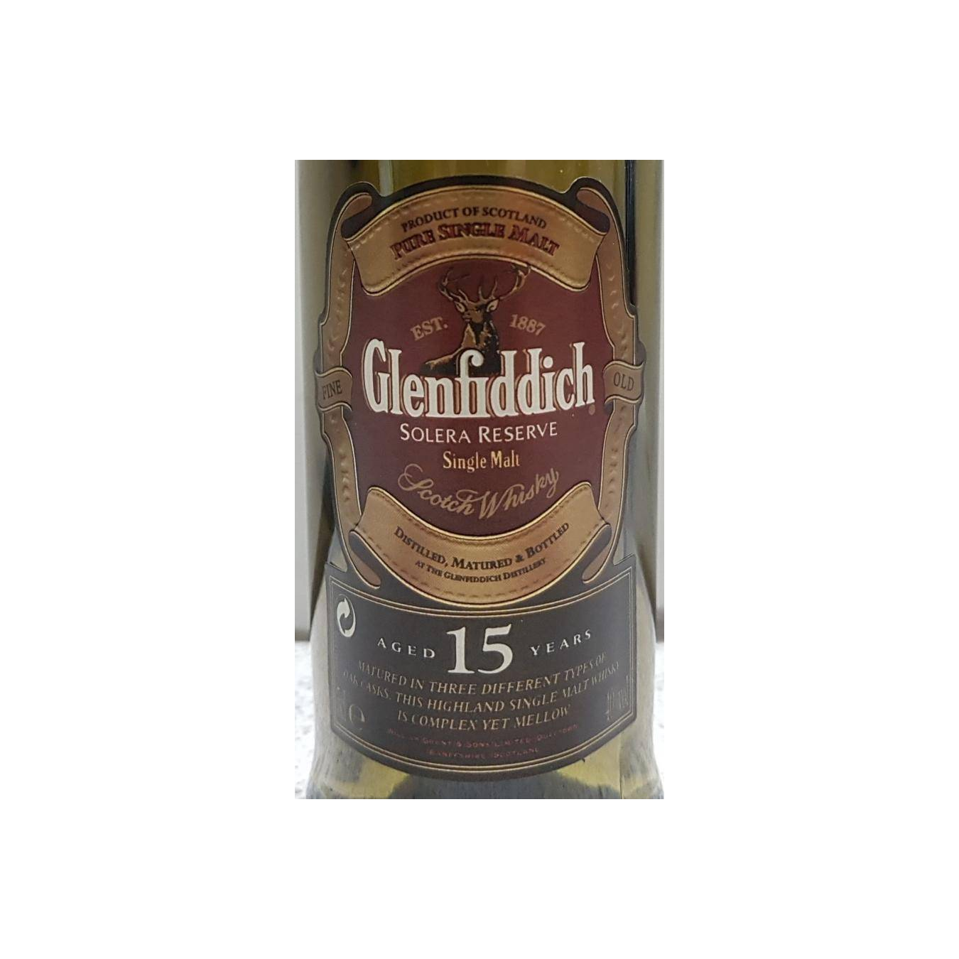 Glenfiddich 15 Years Single Malt Whisky