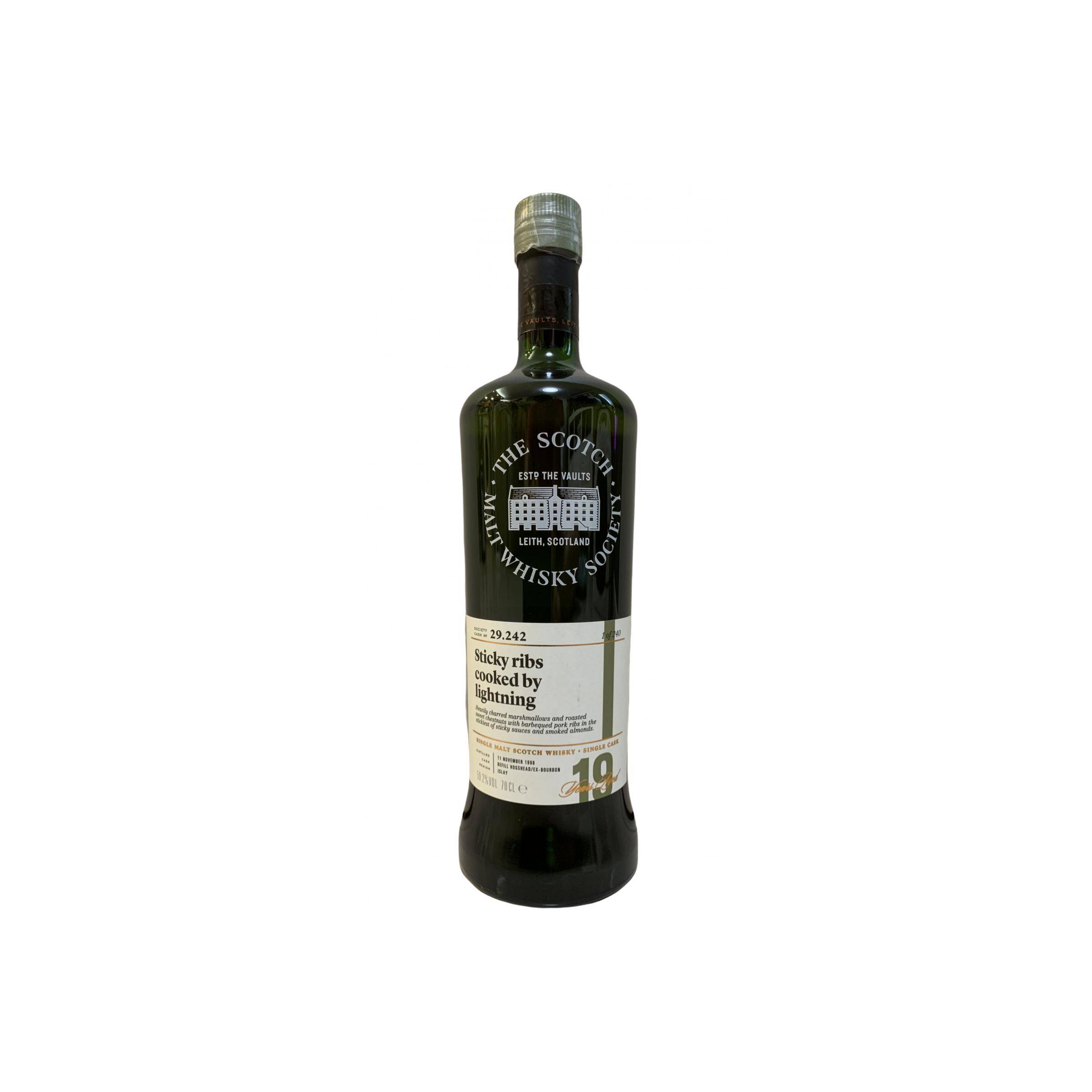 The Scotch Malt Whisky Society 1998 19 Years Single Malt Whisky