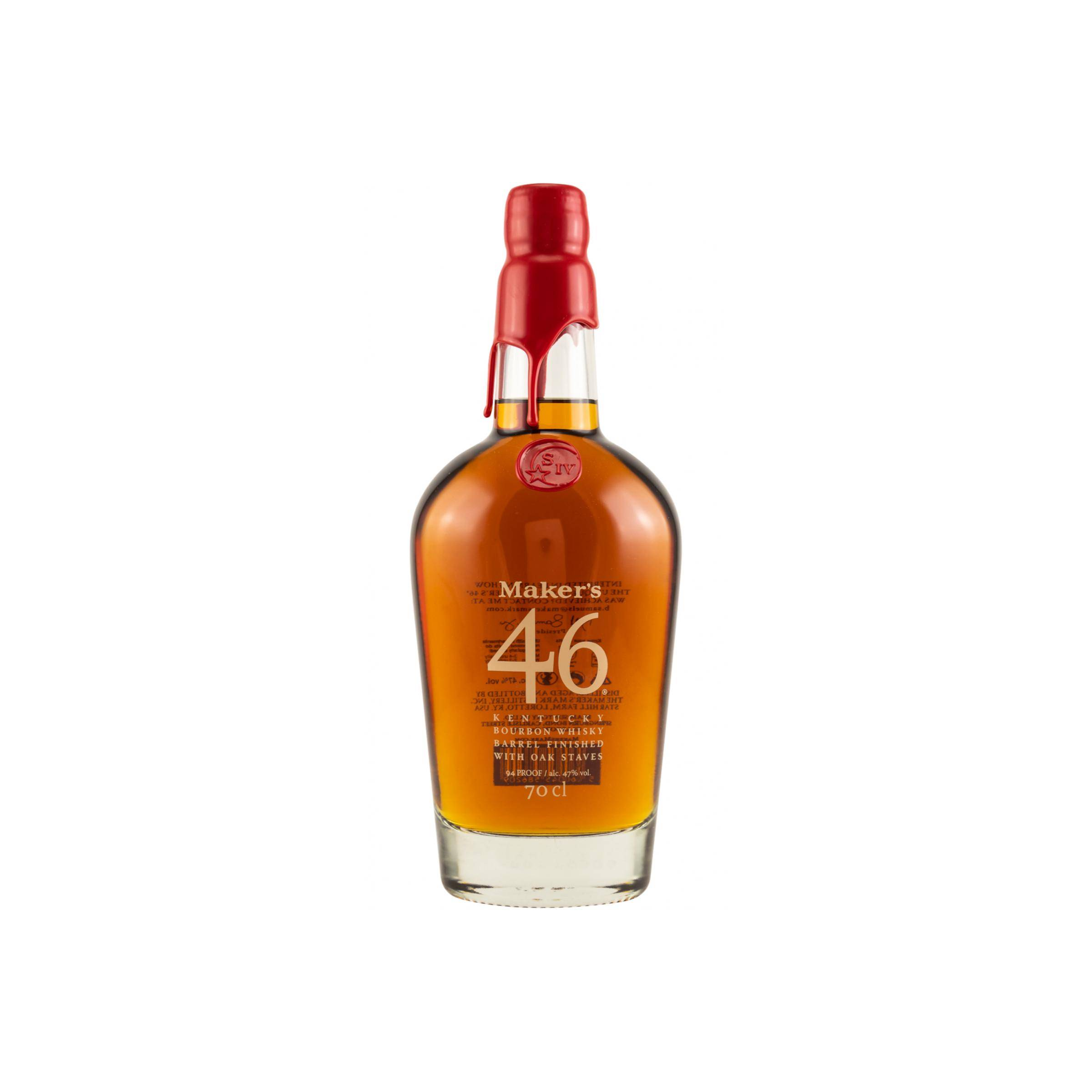 Maker's 46 Red Wax