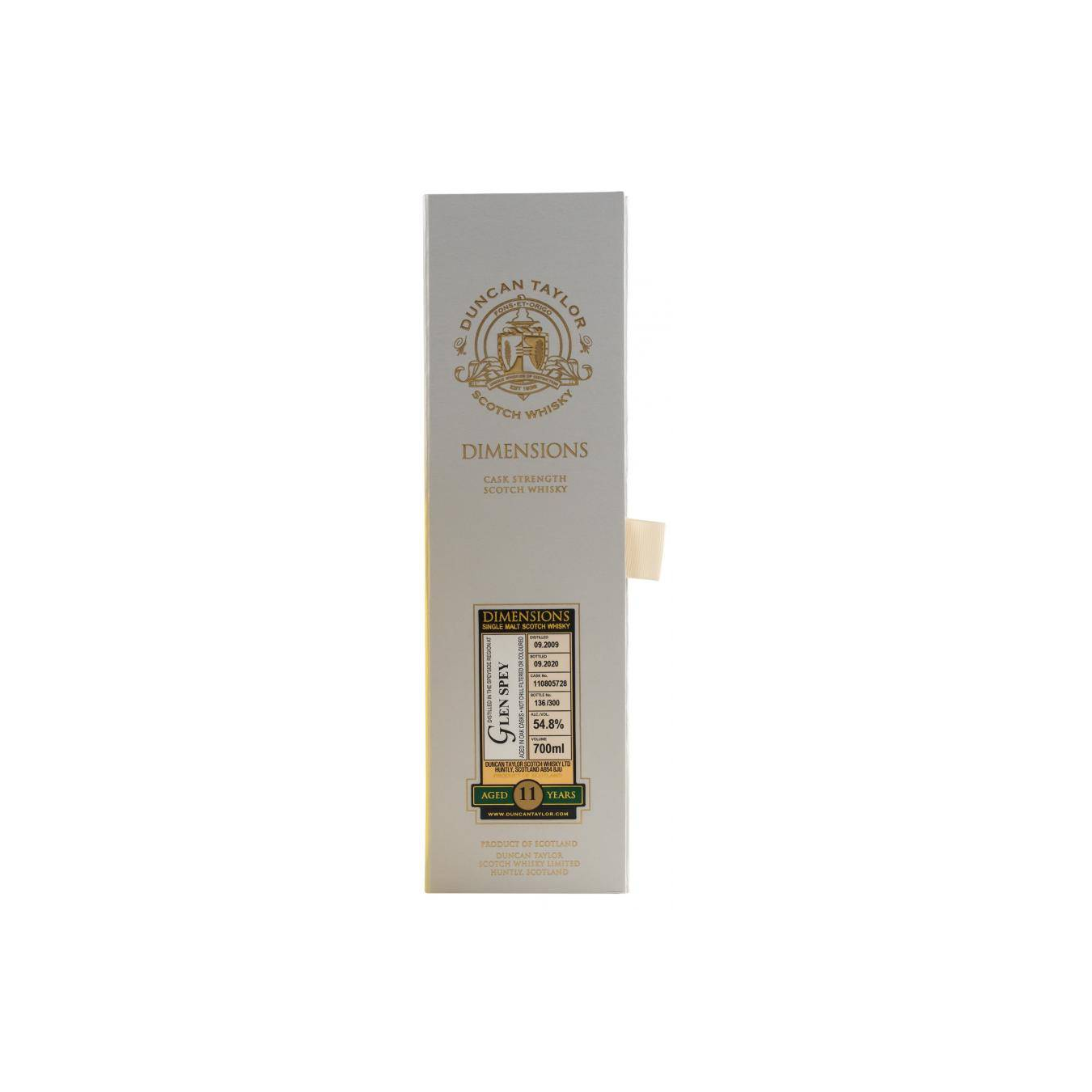 Glen Spey Dimensions 2009 11 Years Single Malt Whisky 2