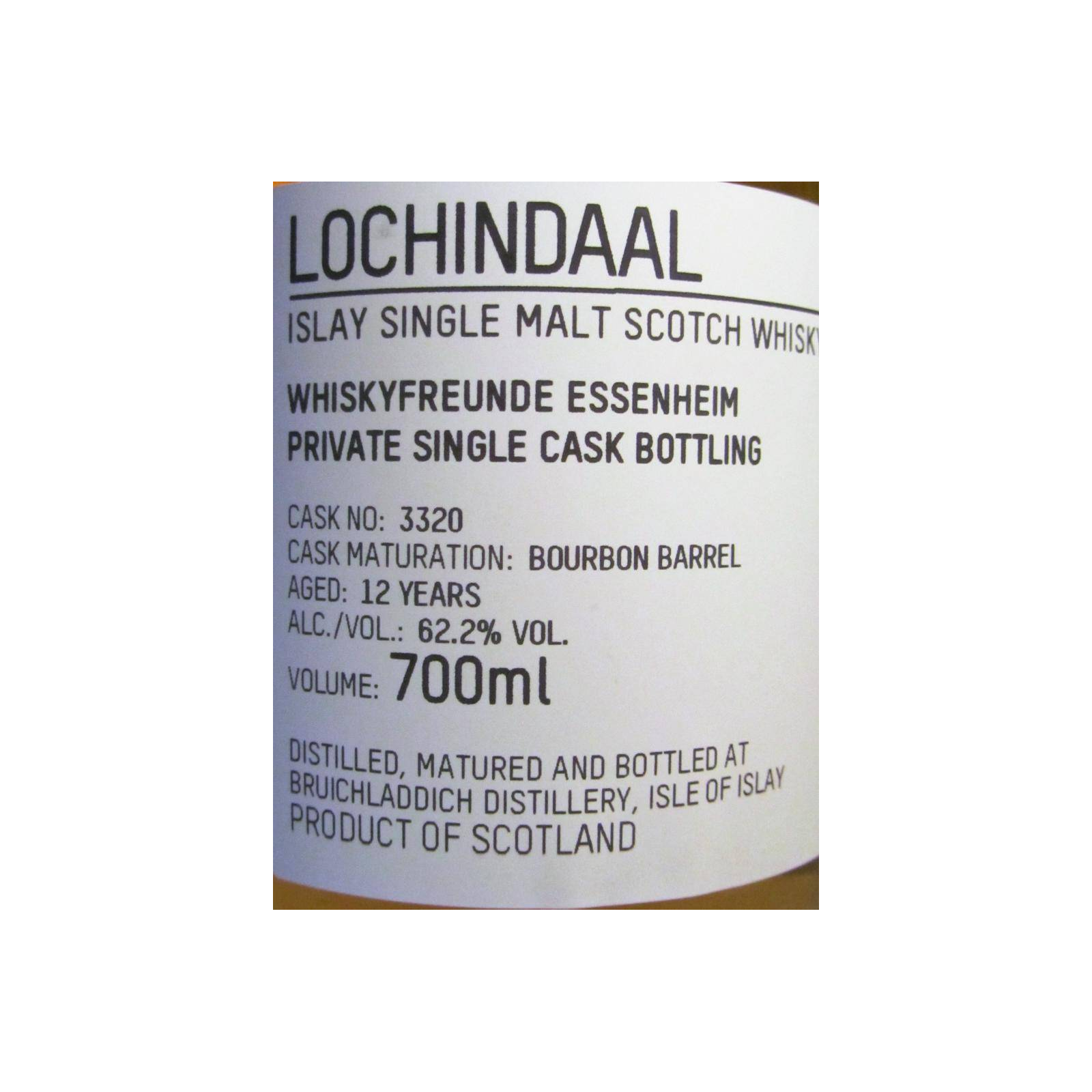 Lochindaal 2007 12 Years Single Malt Whisky 2