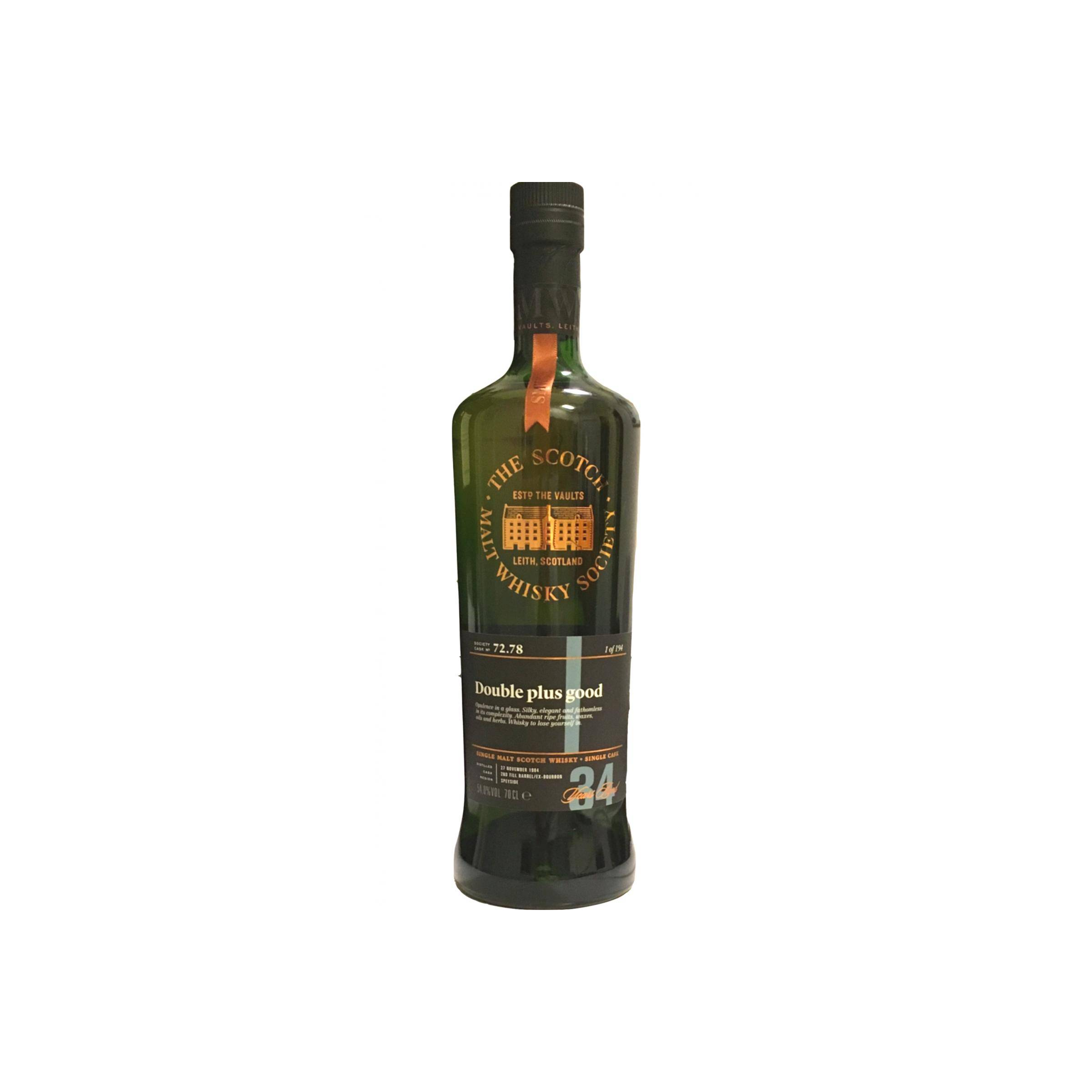 The Scotch Malt Whisky Society 1984 34 Years Single Malt Whisky