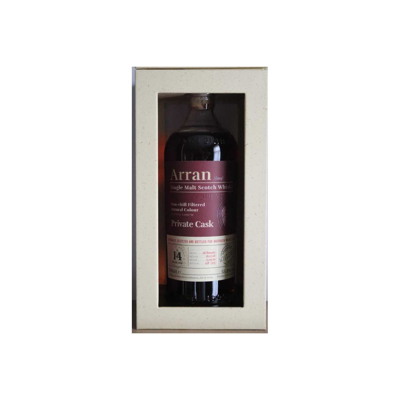 Arran Private Cask 2006 14 Years Single Malt Whisky 2