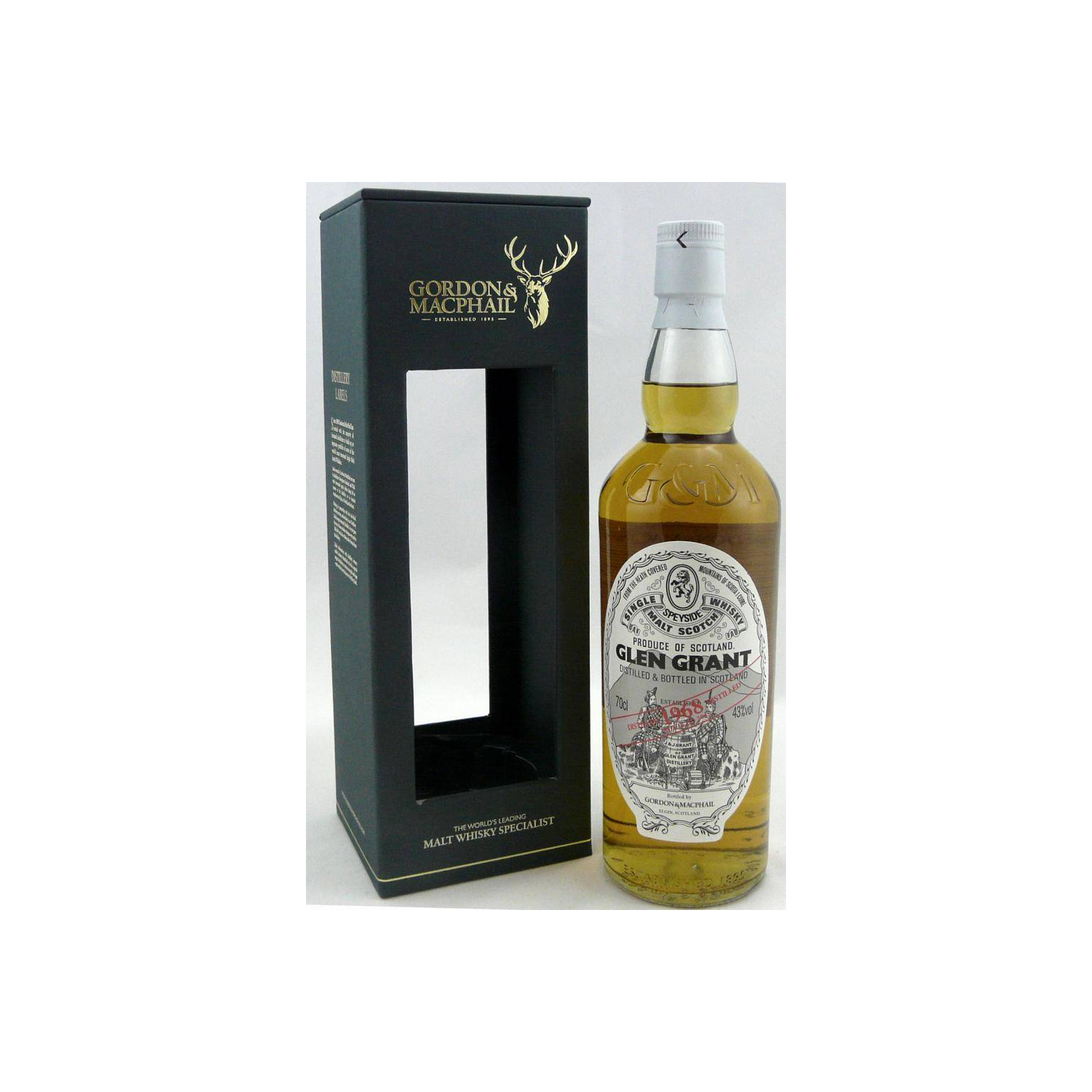 Glen Grant Licensed Bottling 1968 47 Years Single Malt Whisky