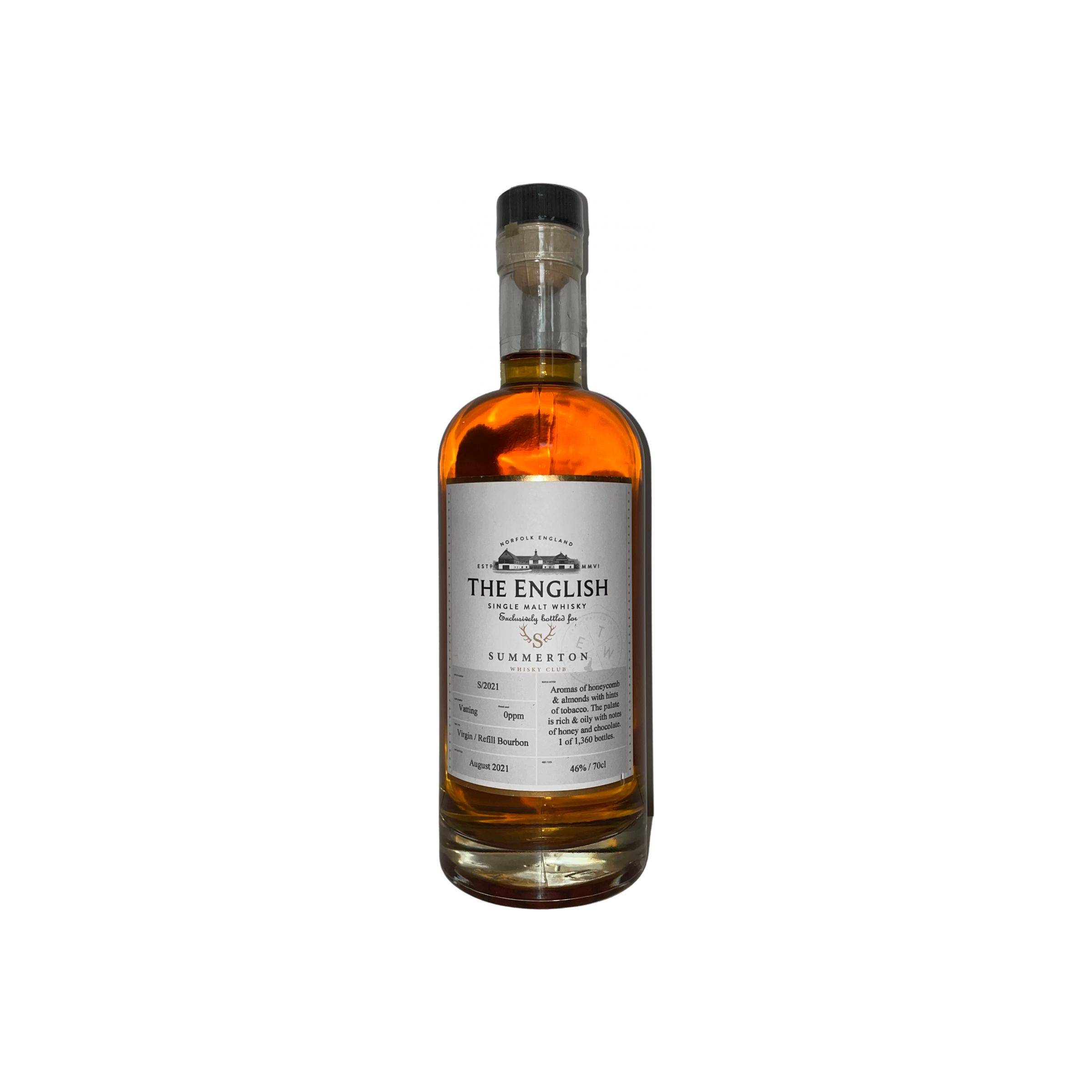 The English Whisky Single Malt Whisky