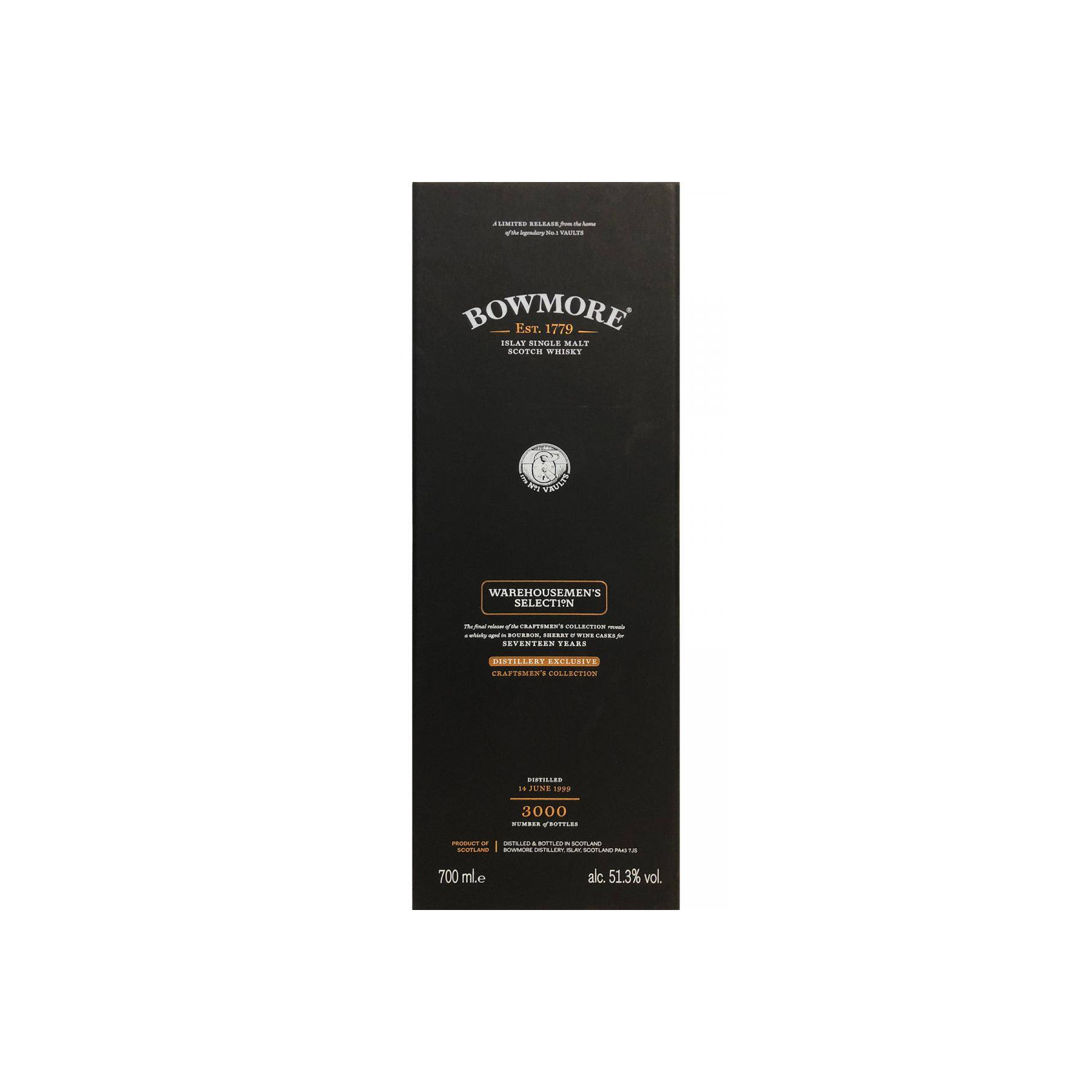 Bowmore 1999 17 Years Single Malt Whisky 3