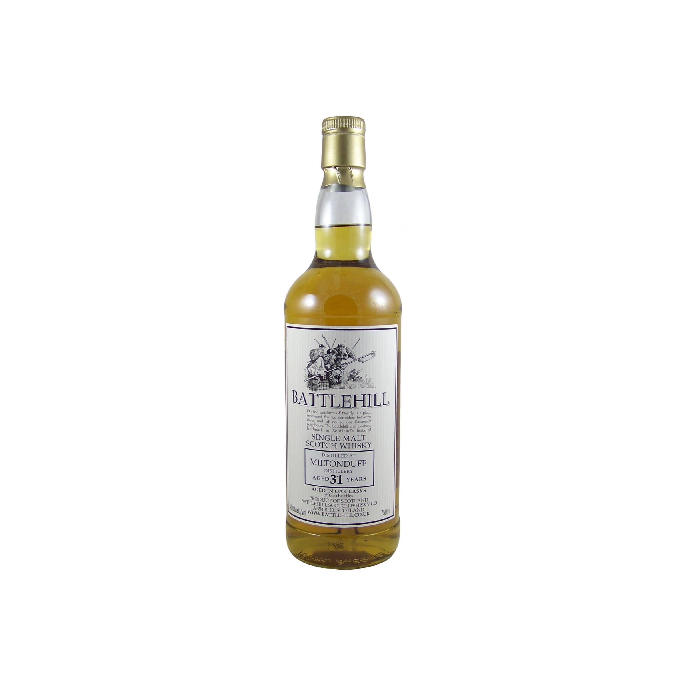 Miltonduff 31 Years Single Malt Whisky