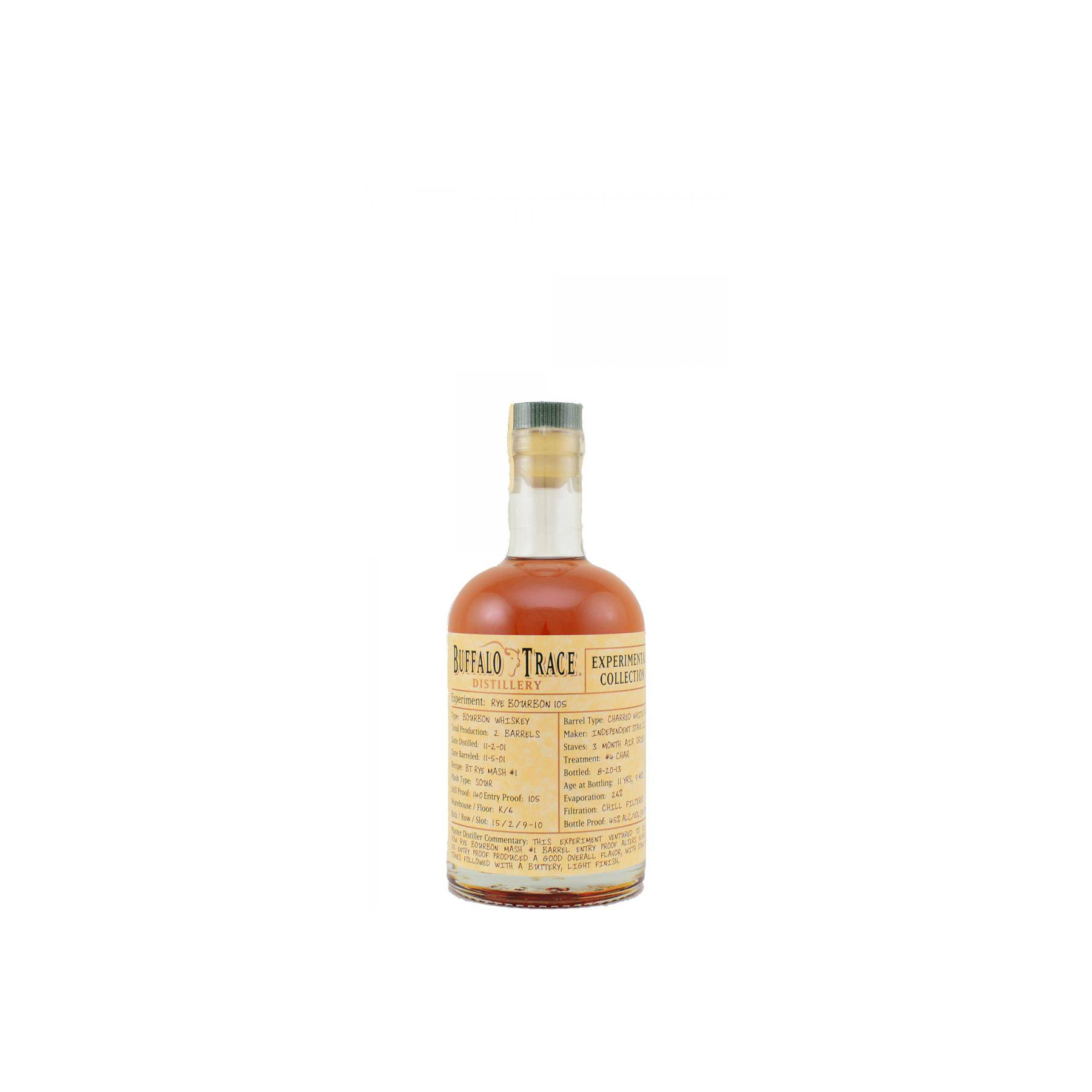 Buffalo Trace 2001 11 Years Rye Whisky