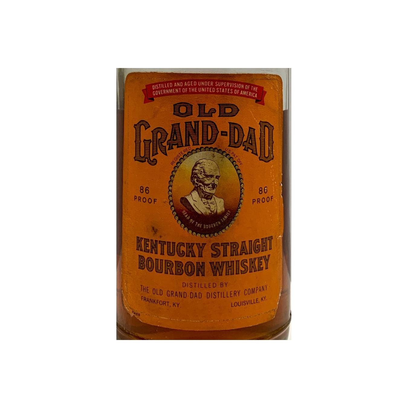 Old Grand-Dad Kentucky Straight Bourbon Whiskey