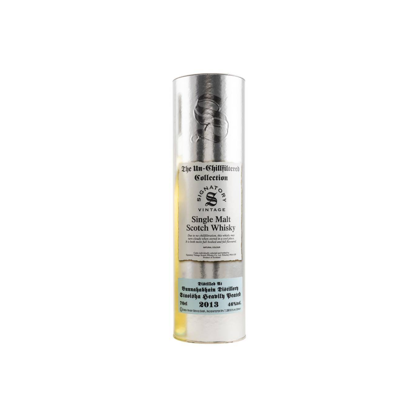Bunnahabhain The Un-Chillfiltered Collection 2013 7 Years Single Malt Whisky 2