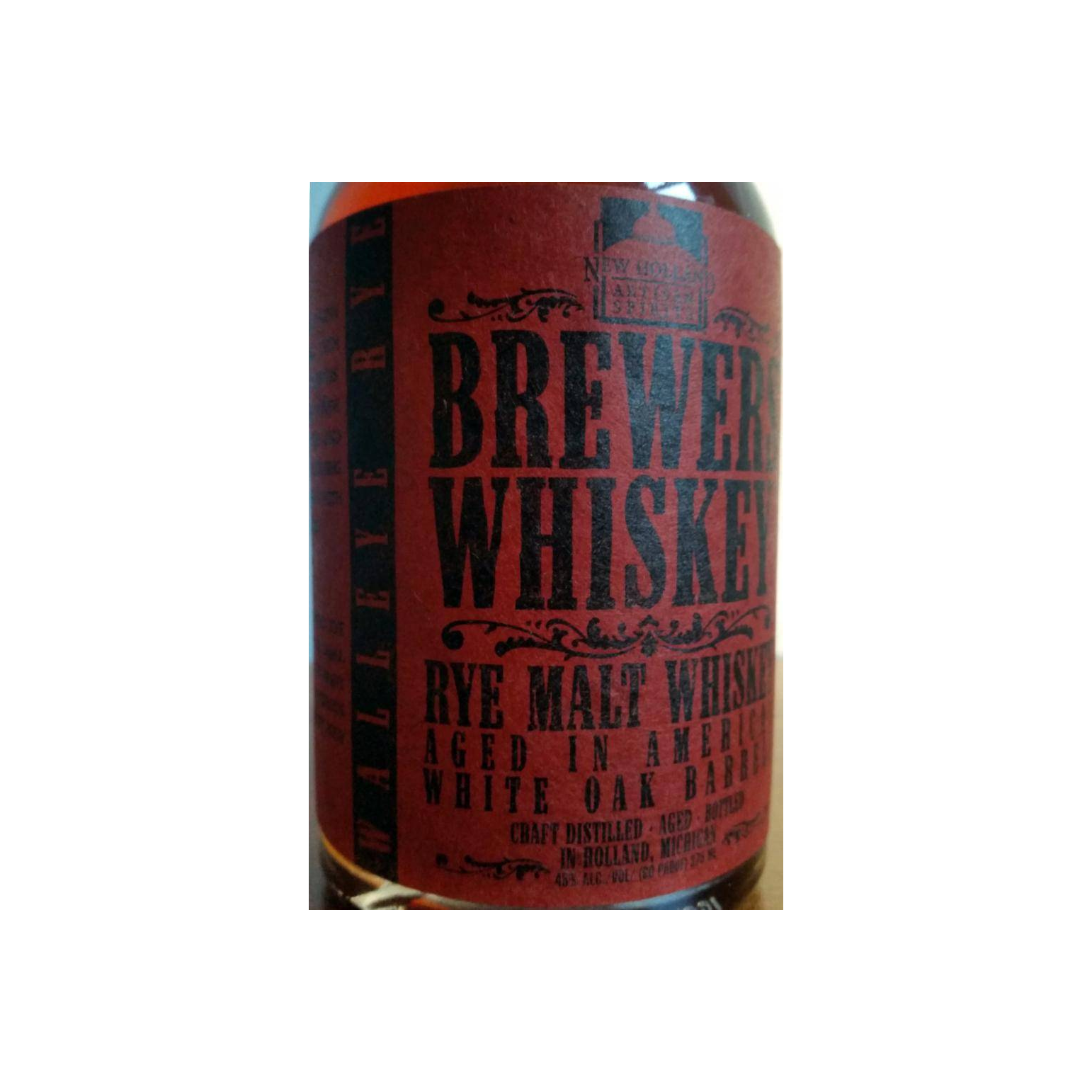 Walleye Rye Brewers' Whiskey